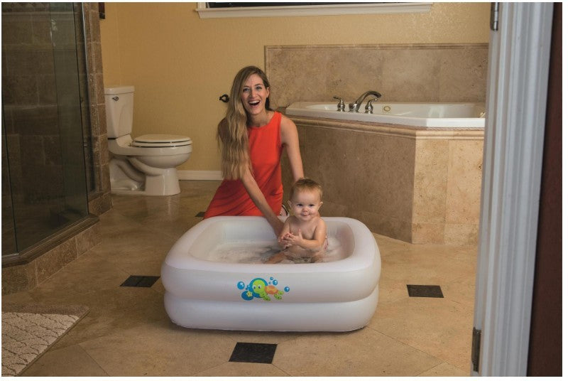 Baby Inflatable Bathtub – PVC Paddling Pool for Infants and Toddlers