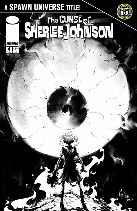 Spawn The Curse Of Sherlee Johnson #4 C Jonathan Glapion B&W Variant (02/11/2026) Image