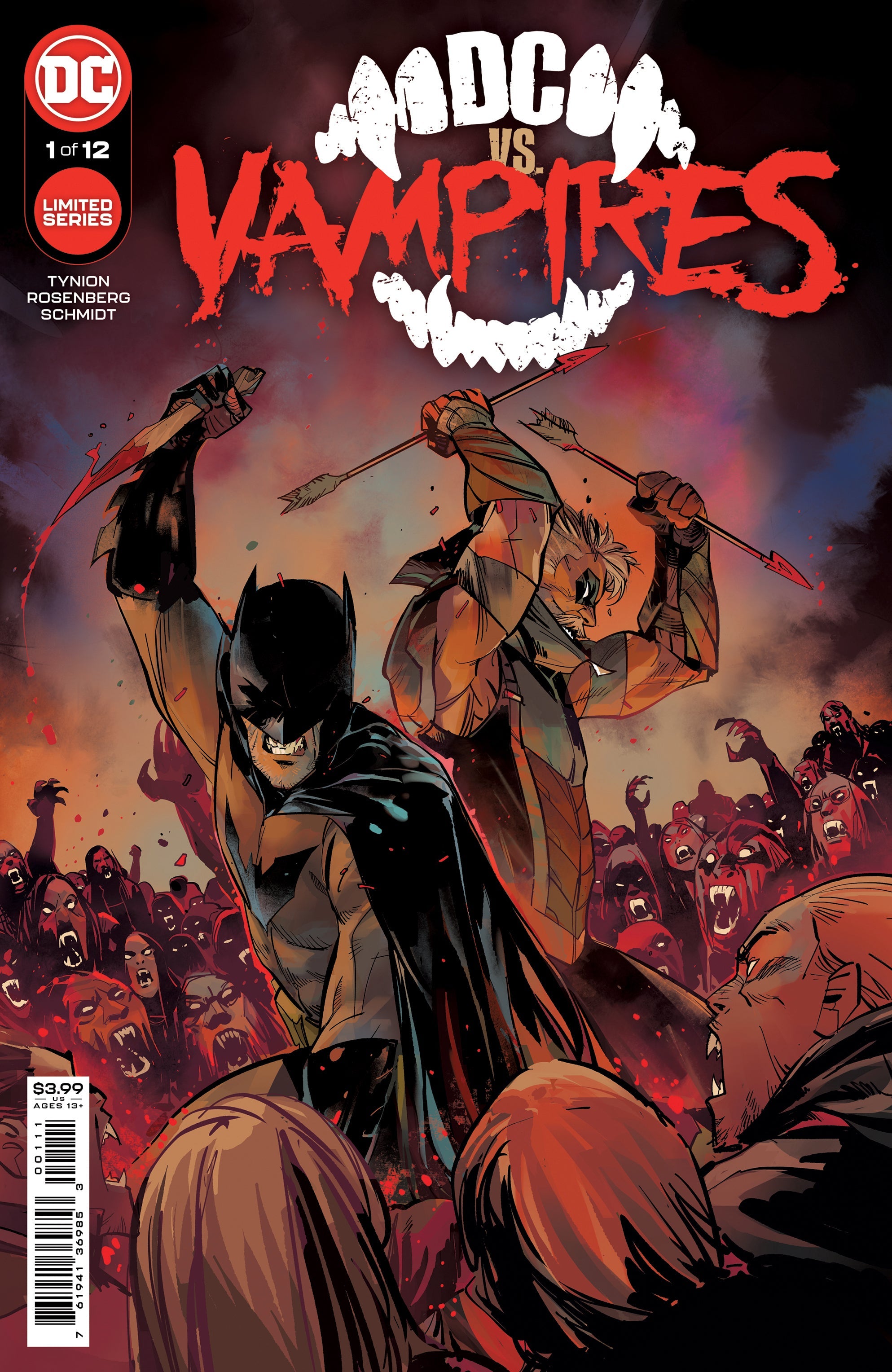 Dc Vs Vampires #1 (Of 12) A Otto Schmidt James Tynion IV (10/26/2021) Dc