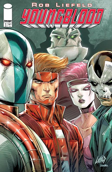 Youngblood #1 (2025) A Rob Liefeld Polybagged & Collectible Card (11/12/2025) Image