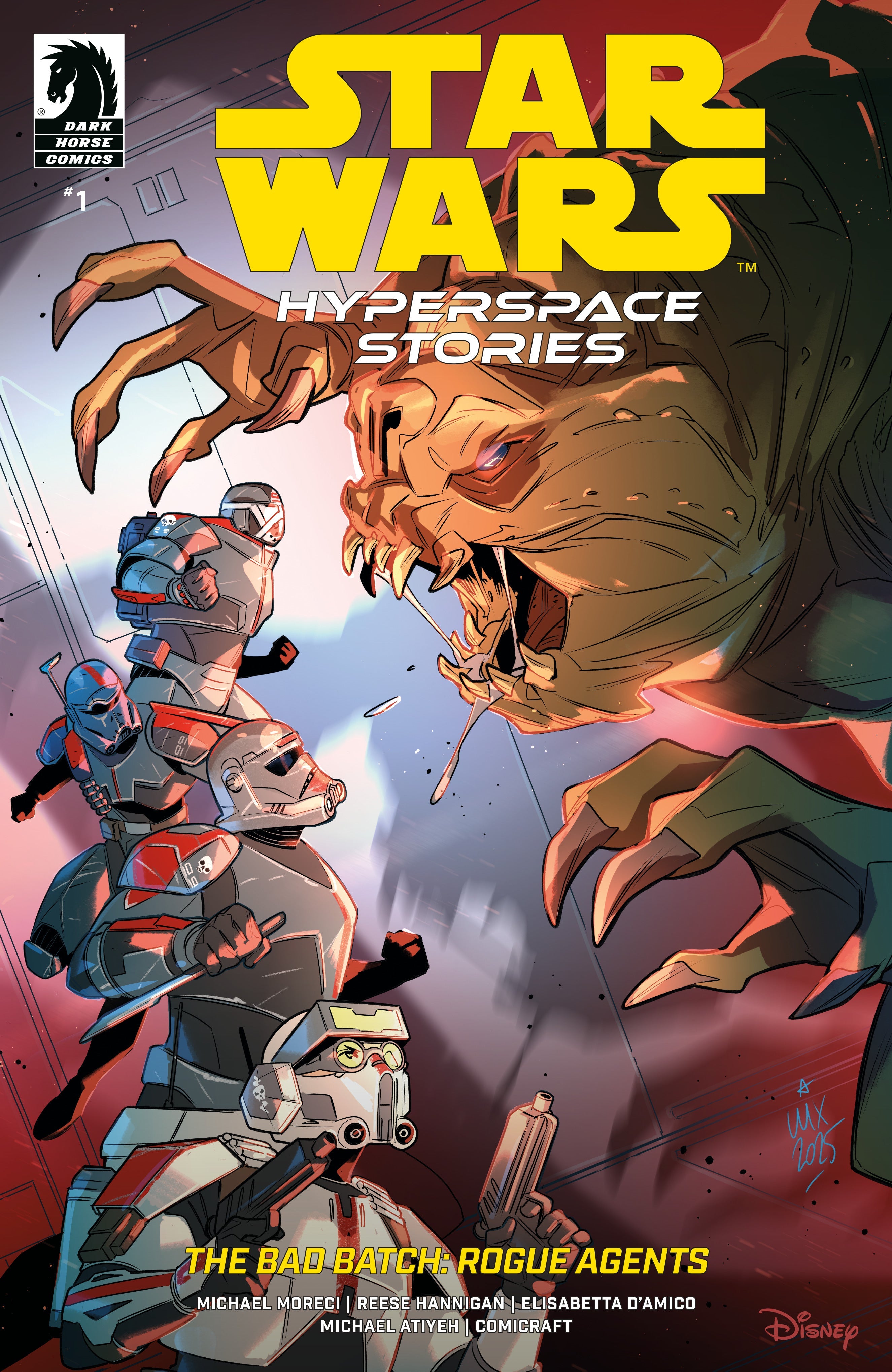 Star Wars Hyperspace Stories The Bad Batch Rogue Agents #1 A Valeria Favoccia (12/17/2025) Dark Horse