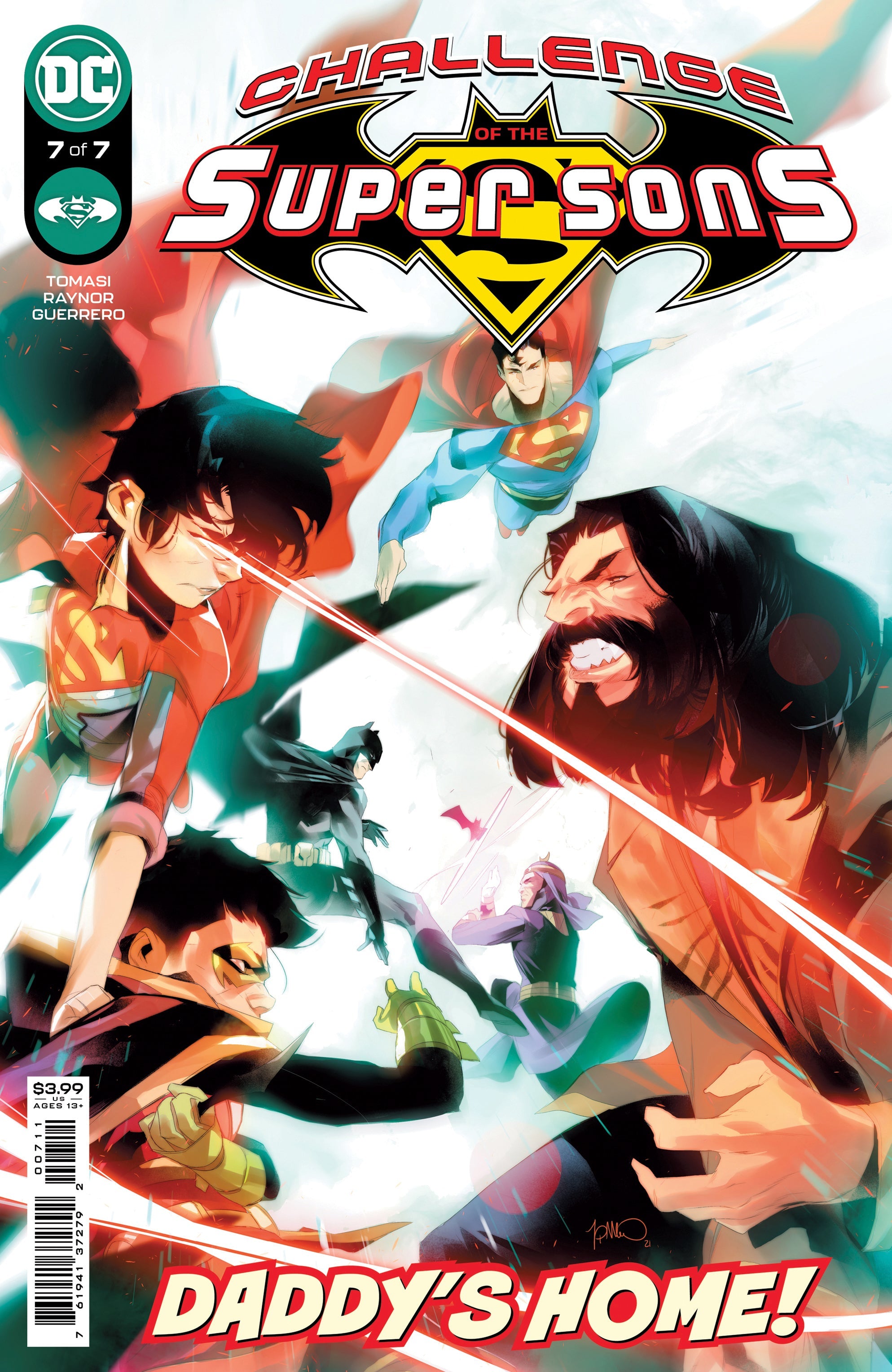 Challenge Of The Super Sons #7 (Of 7) A Simone Di Meo Peter Tomasi (10/12/2021) Dc