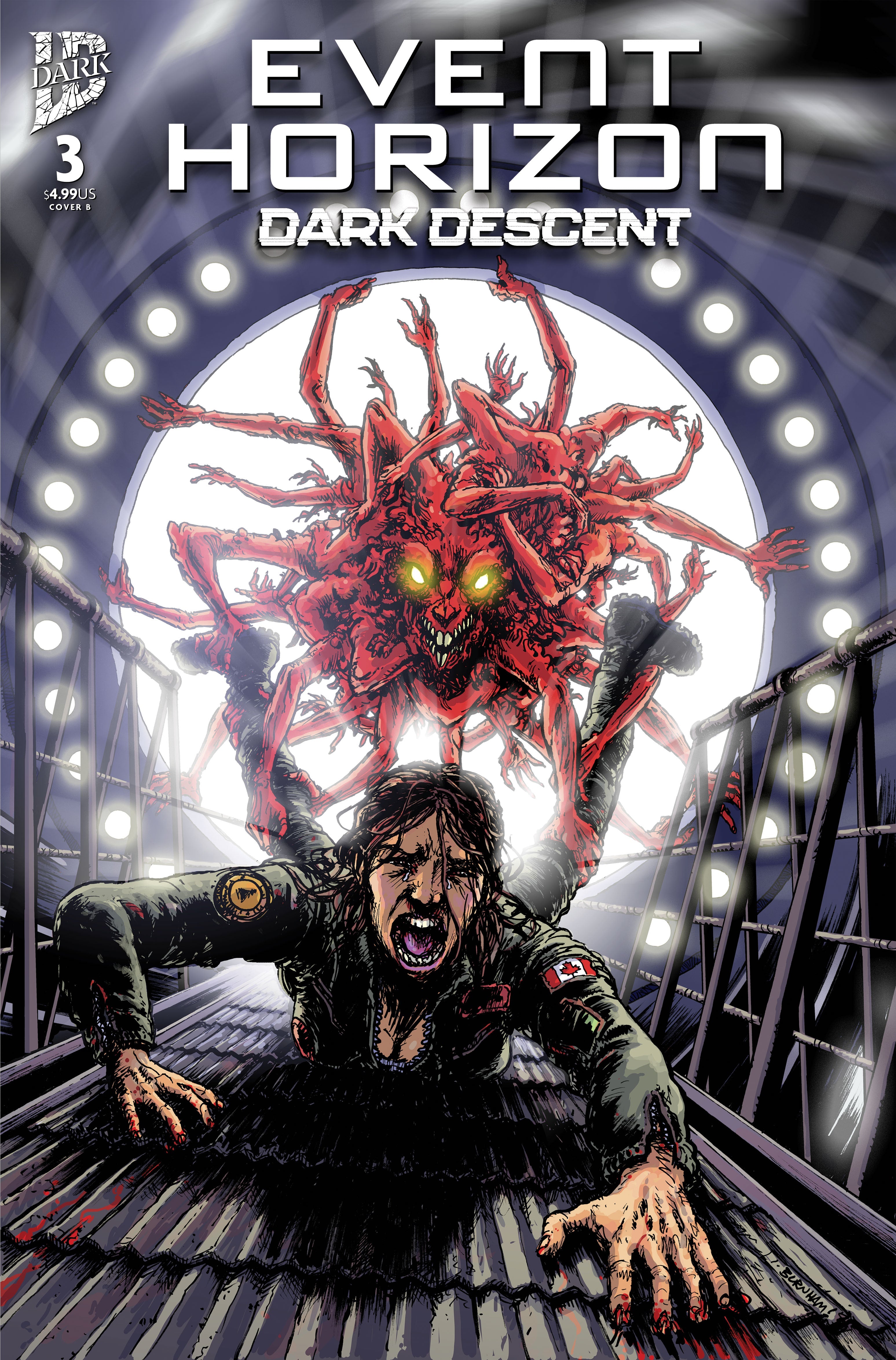 Event Horizon Dark Descent #3 B Burnham (11/12/2025) Idw