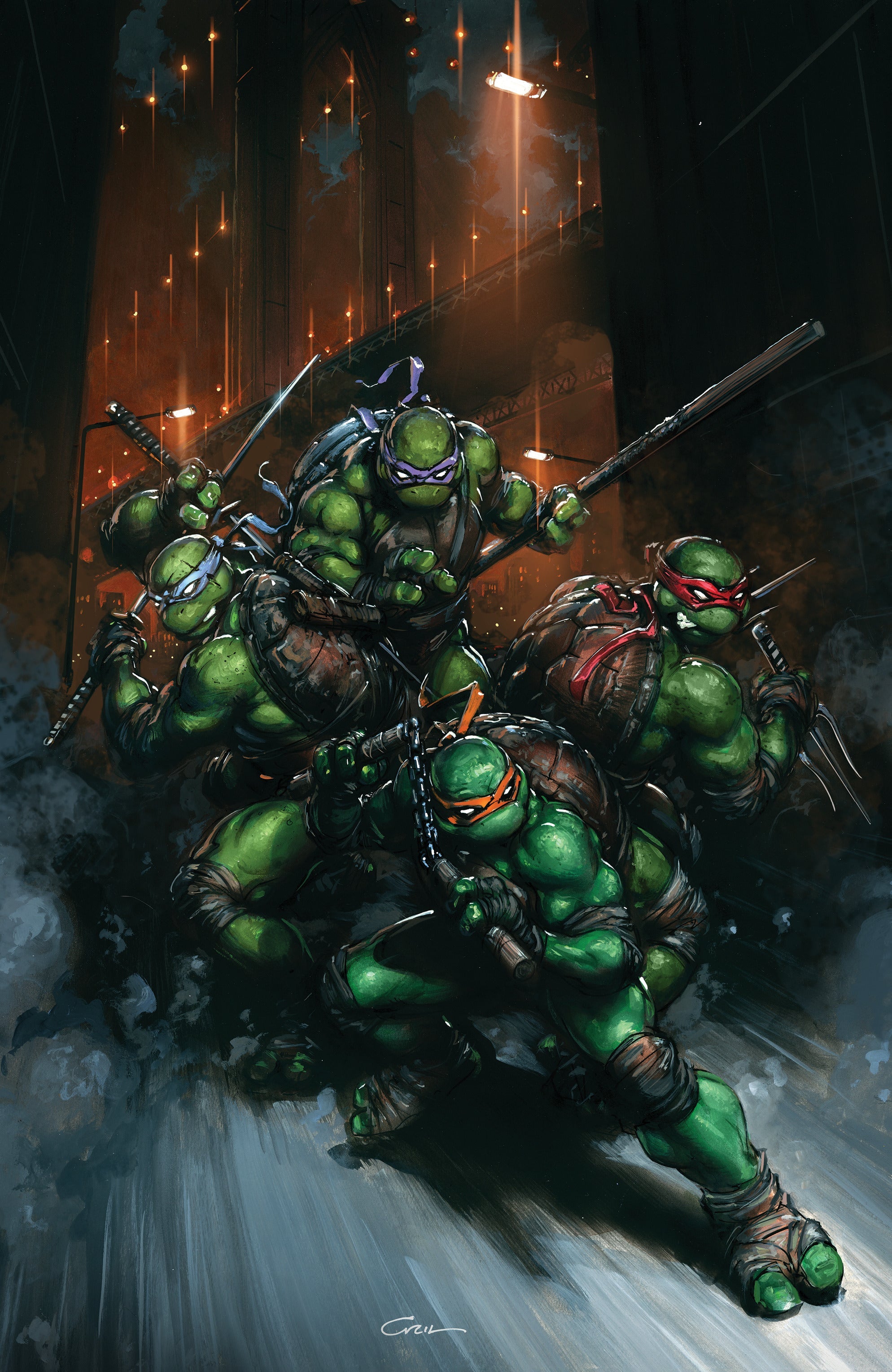 Teenage Mutant Ninja Turtles #13 I 1:50 Clayton Crain Virgin (12/10/2025) Idw