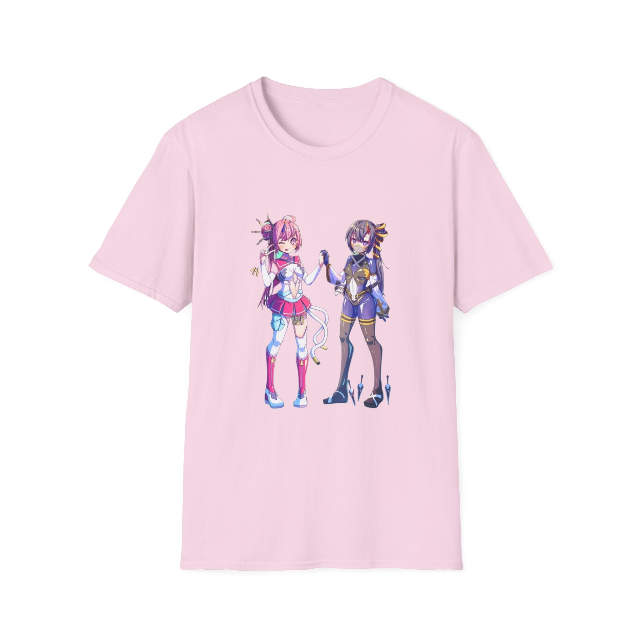 Anime-Inspired lewd Unisex T-Shirt, Cute Graphic Tee, Casual Wear, Gift for Fans, Cosplay Apparel