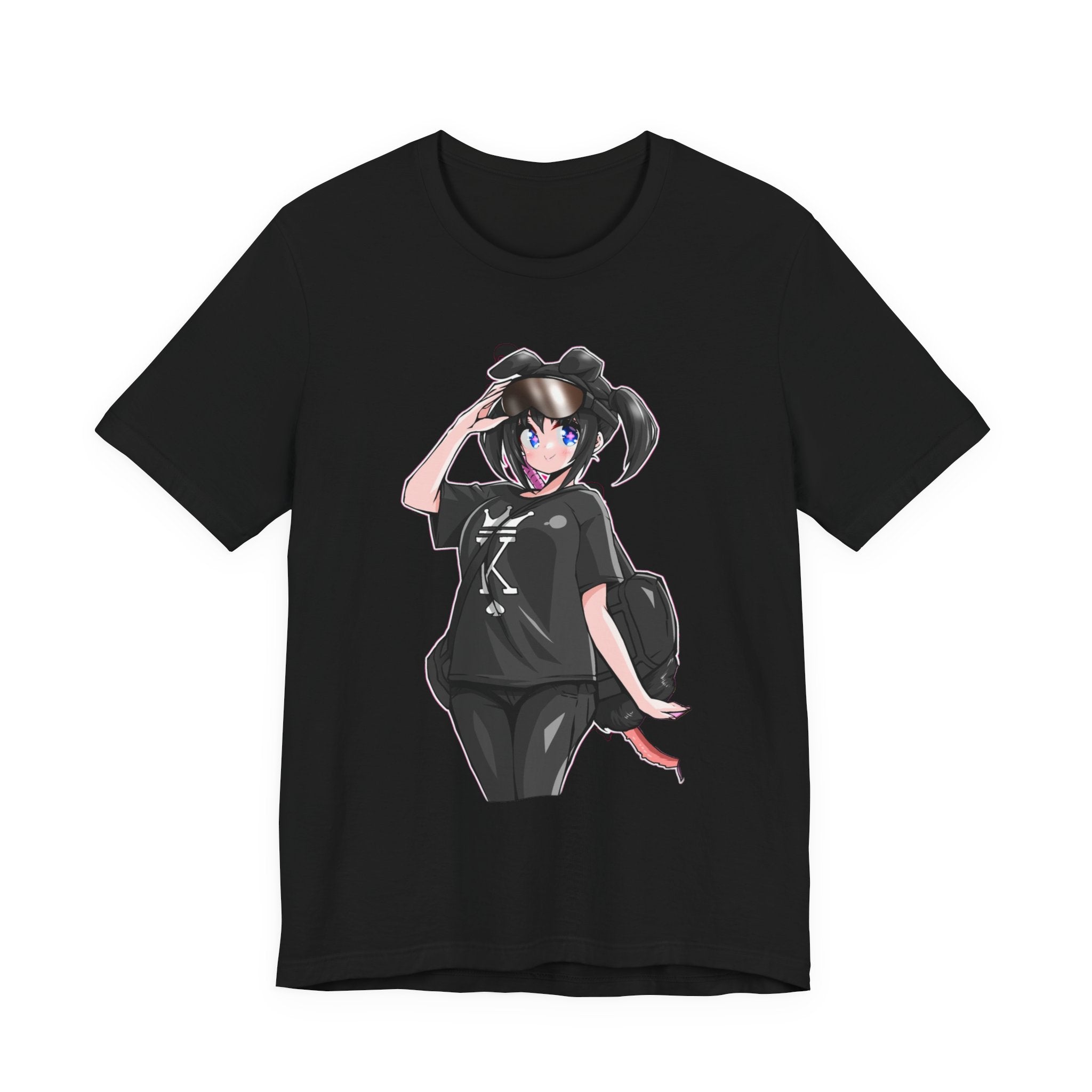 Lewd Anime-Themed Unisex Tee for Fans, Cute Graphic T-Shirt, Comfortable Everyday Wear, Perfect Gift for Anime Lovers, Stylish Casual Top