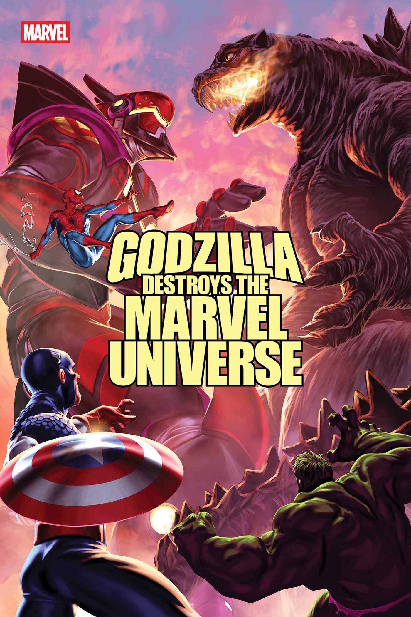 Godzilla Destroys The Marvel Universe #5 A Mark Brooks Gerry Duggan (11/19/2025) Marvel
