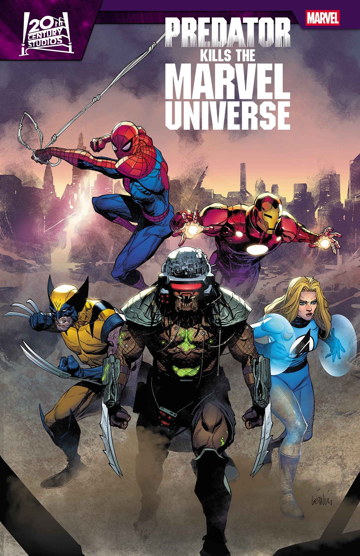 Predator Kills The Marvel Universe #5 A Leinil Yu Ben Percy (12/31/2025) Marvel