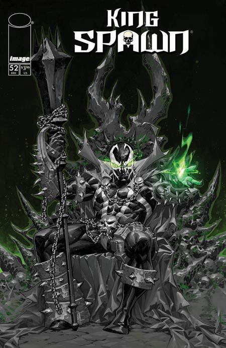 King Spawn #52 B Kael Ngu B&W Variant (02/11/2026) Image