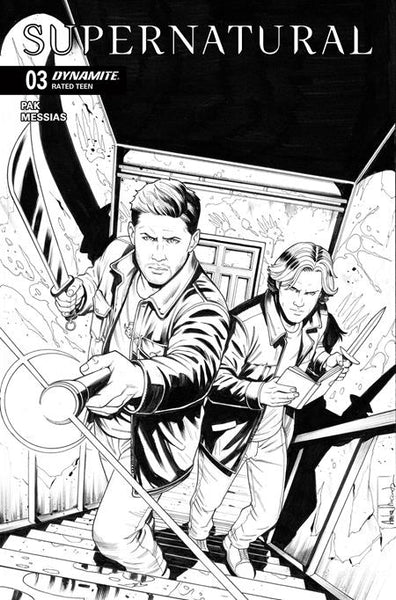 Supernatural #3 F 1:10 Andrea Broccardo Line Art Variant (12/17/2025)