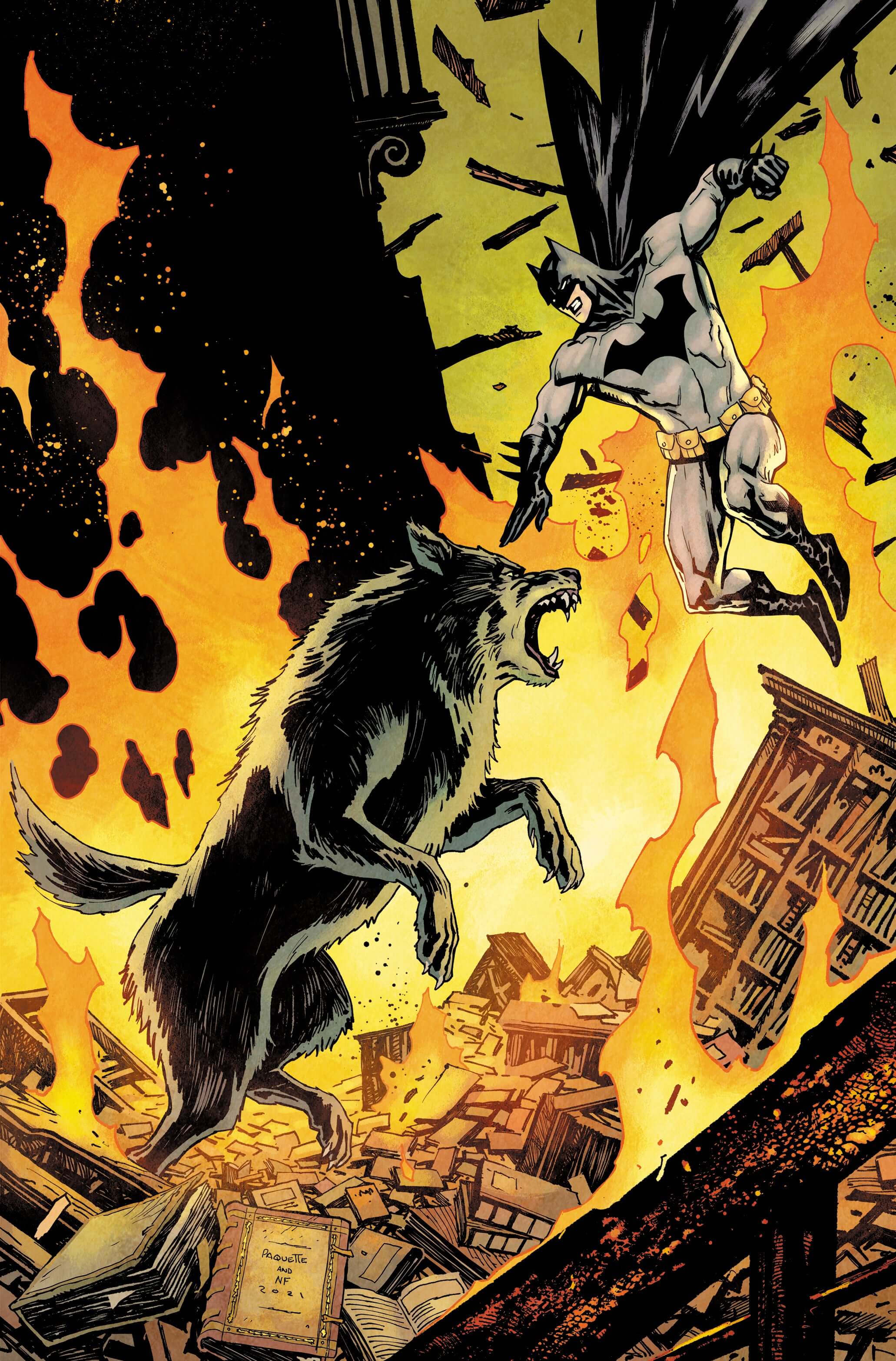 Batman Vs Bigby A Wolf In Gotham #3 (Of 6) A Yanick Paquette Bill Willingham (Mr) (11/16/2021) Dc