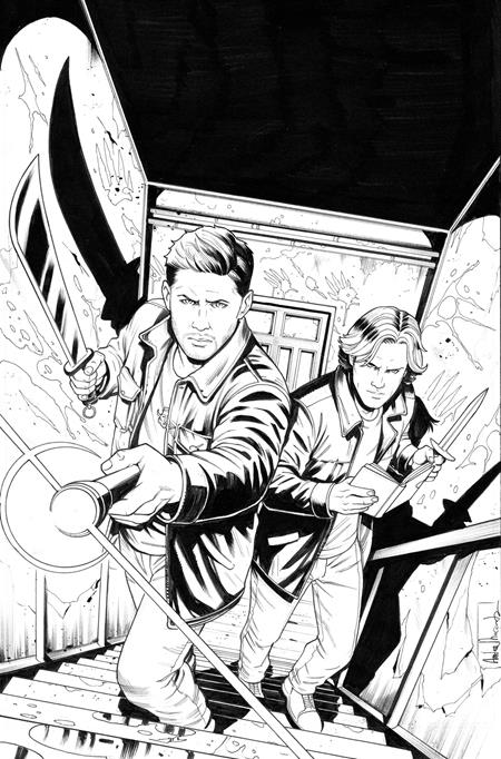 Supernatural #3 H 1:15 Eder Messias Line Art Virgin Variant (12/17/2025) Dynamite