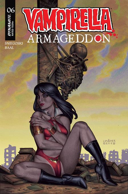 Vampirella Armageddon #6 C Joseph Michael Linsner Variant (12/10/2025) Dynamite