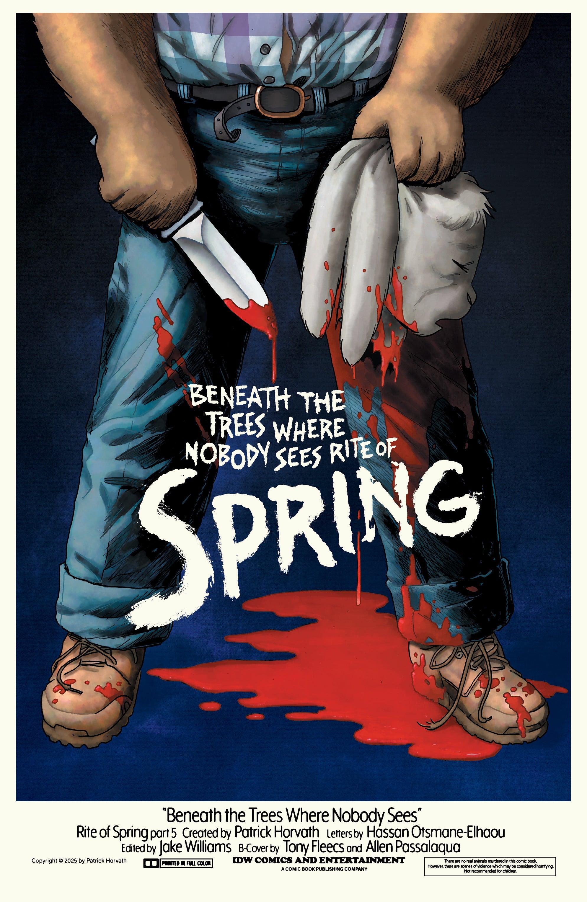 Beneath The Trees Where Nobody Sees Rite Of Spring #5 B Tony Fleecs Movie Homage Cover (01/14/2026) Idw