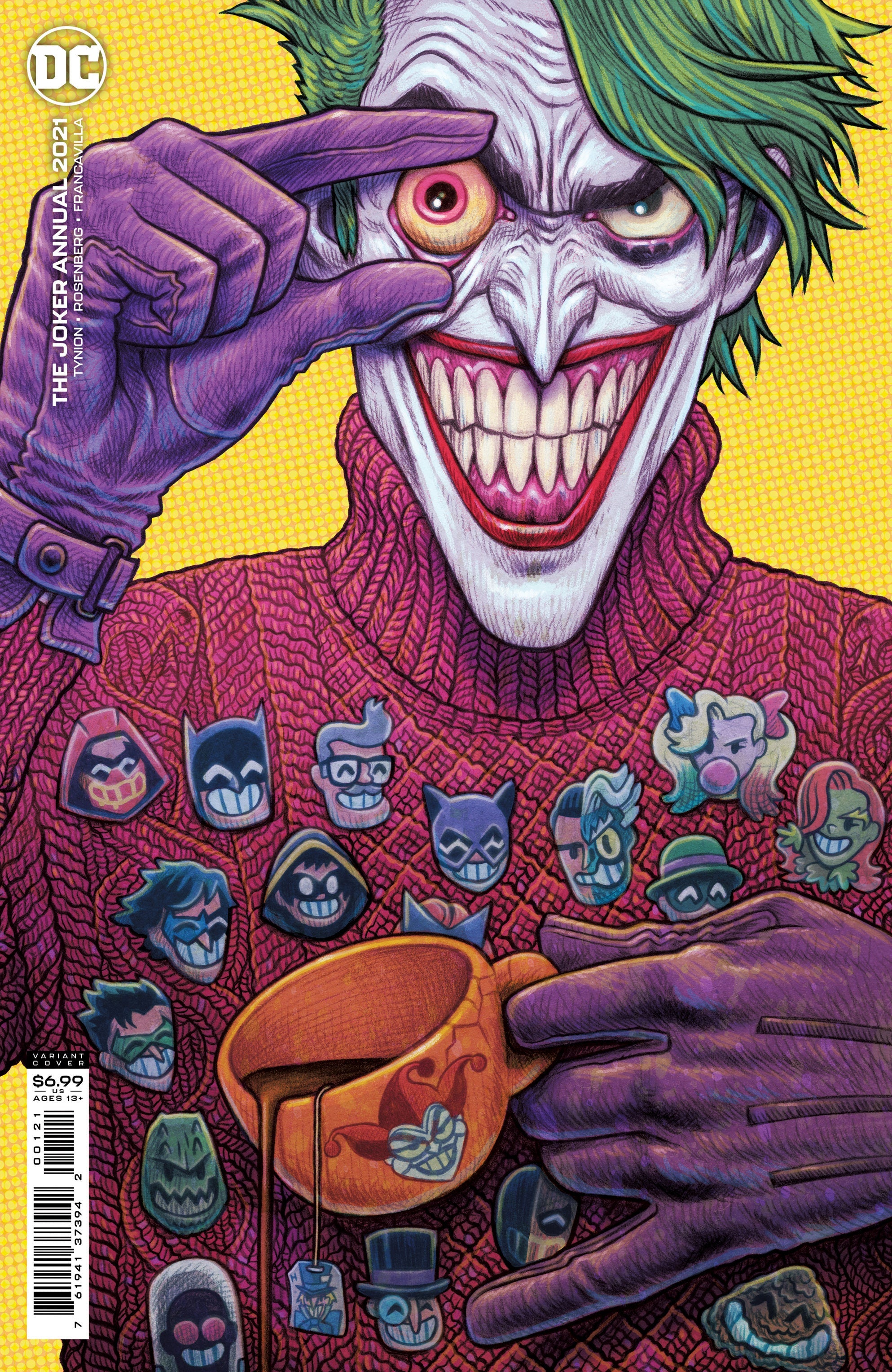 Joker 2021 Annual #1 (One Shot) B Dan Hipp Card Stock Variant (11/30/2021) Dc