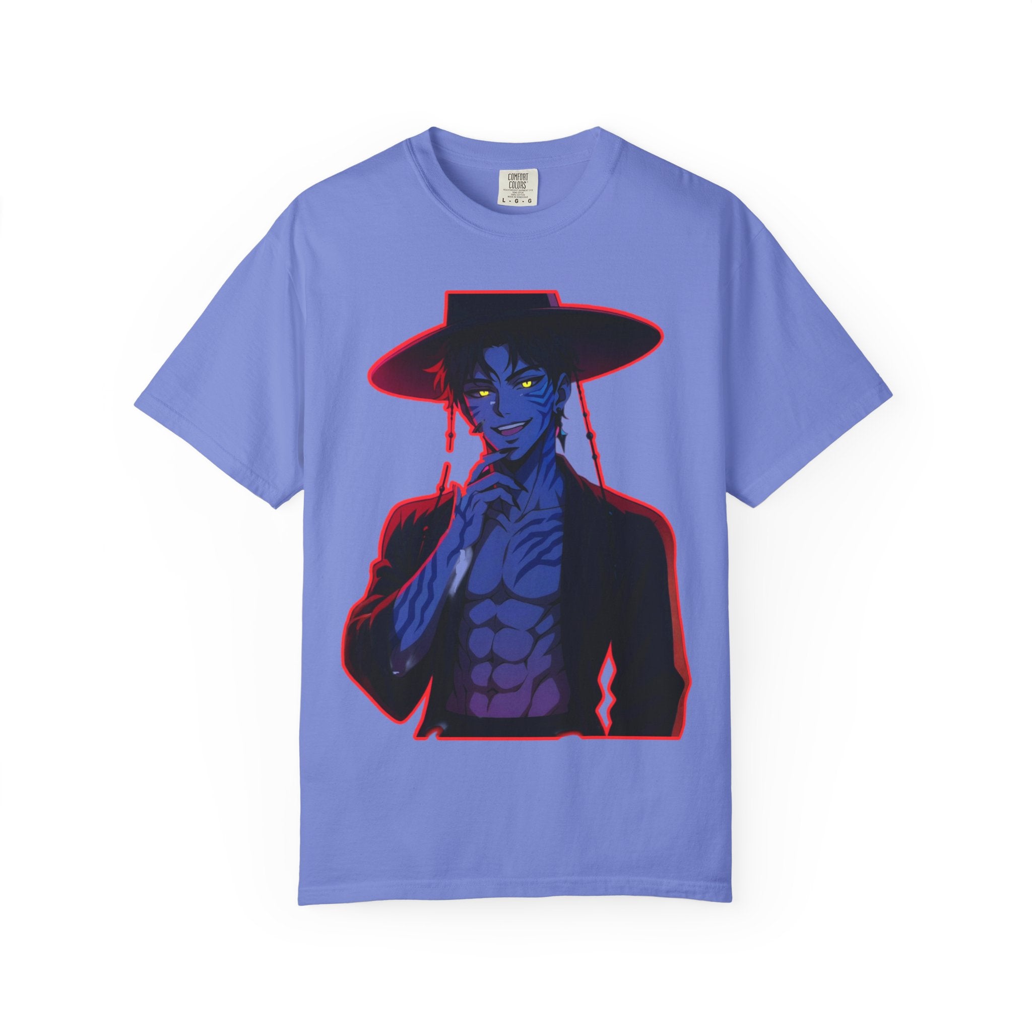 Kpop Anime-Inspired Unisex T-Shirt, Retro Anime Tee, Cool Graphic Shirt, Gift for Anime Lovers, Fashionable Streetwear