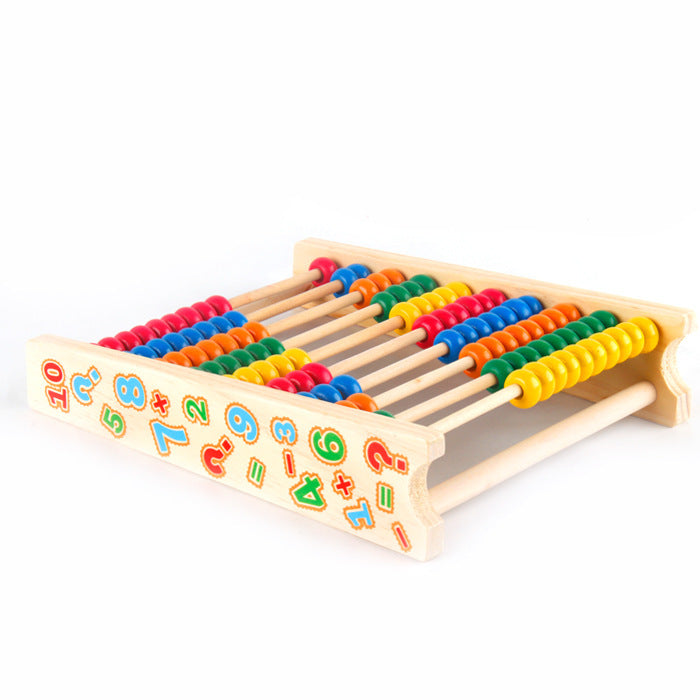 Wooden Abacus Toy - Math Learning Tool