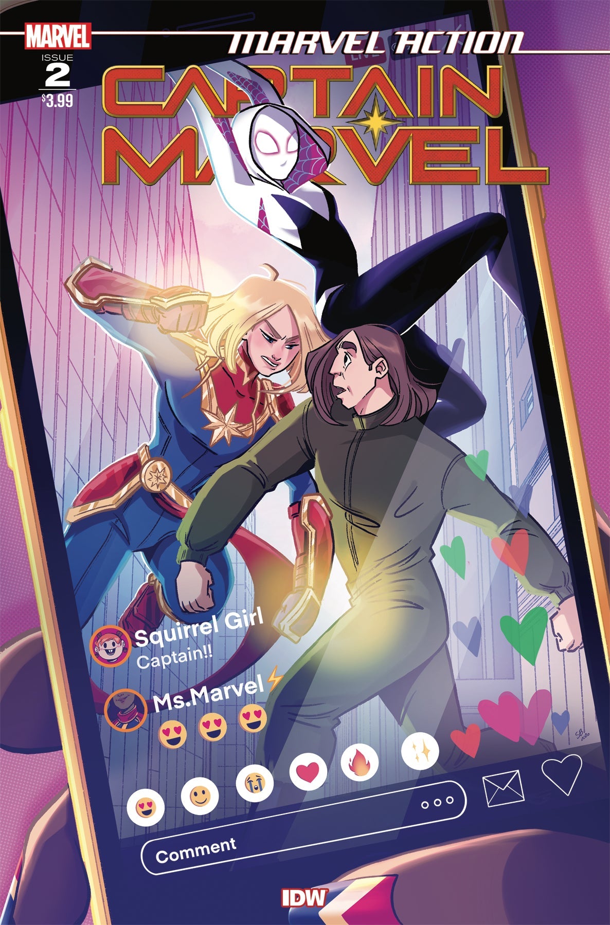 Marvel Action Captain Marvel #2 Boo Sweeney (04/07/2021) Idw