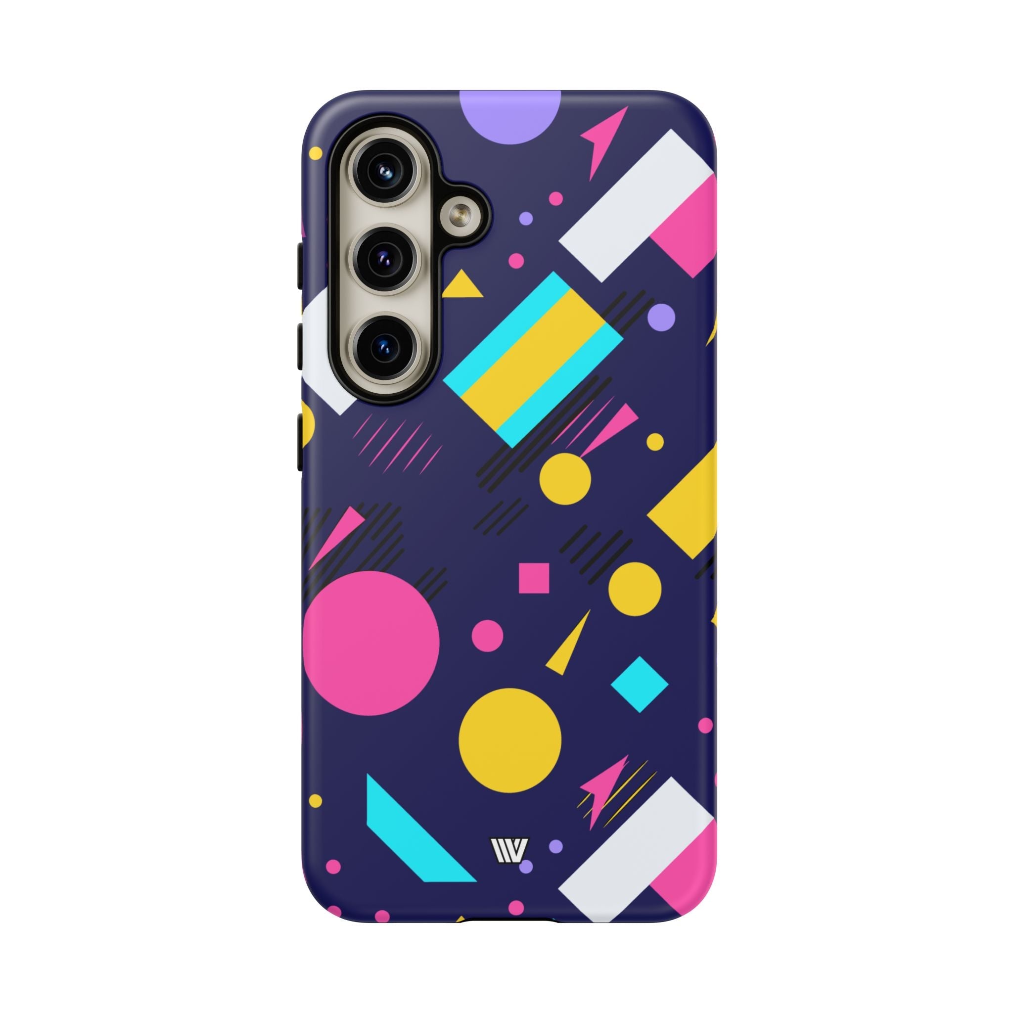 80s / 90s RETRO PATTERN DARK | Tough Phone Case