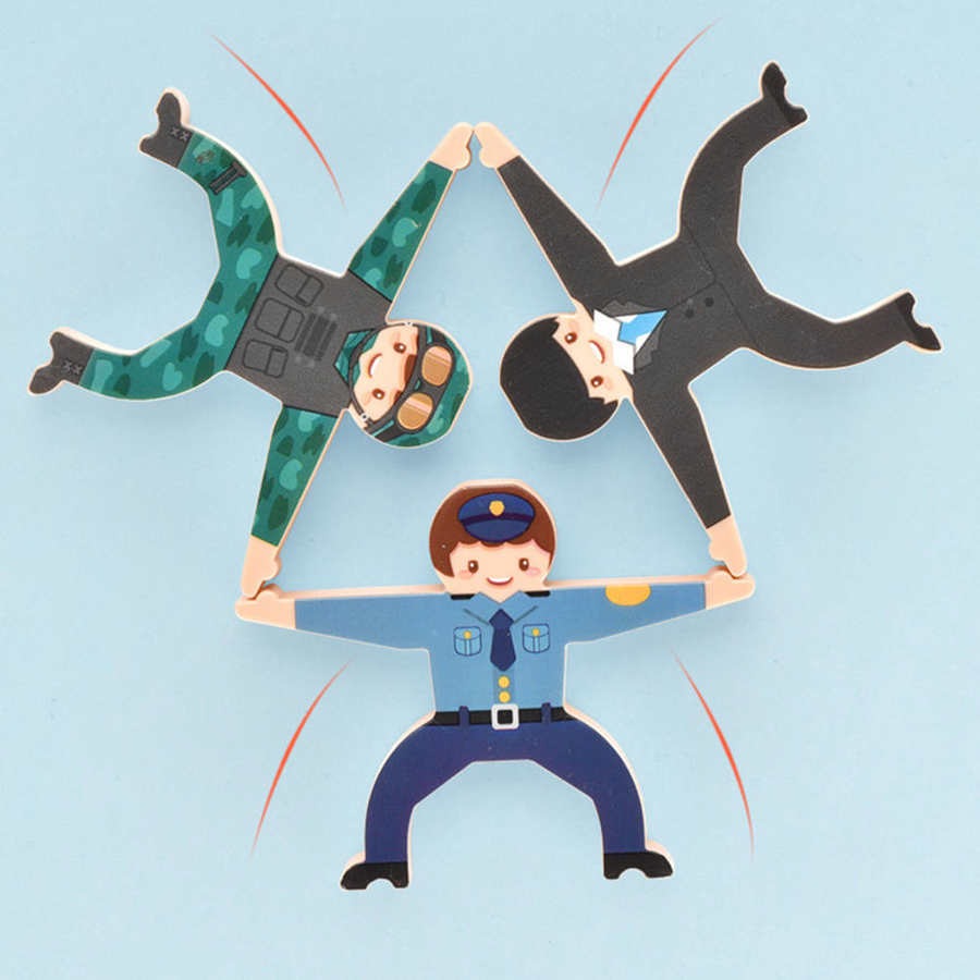 Stacking High Block Toys – Large Particle Building Blocks and Domino Set for Kids