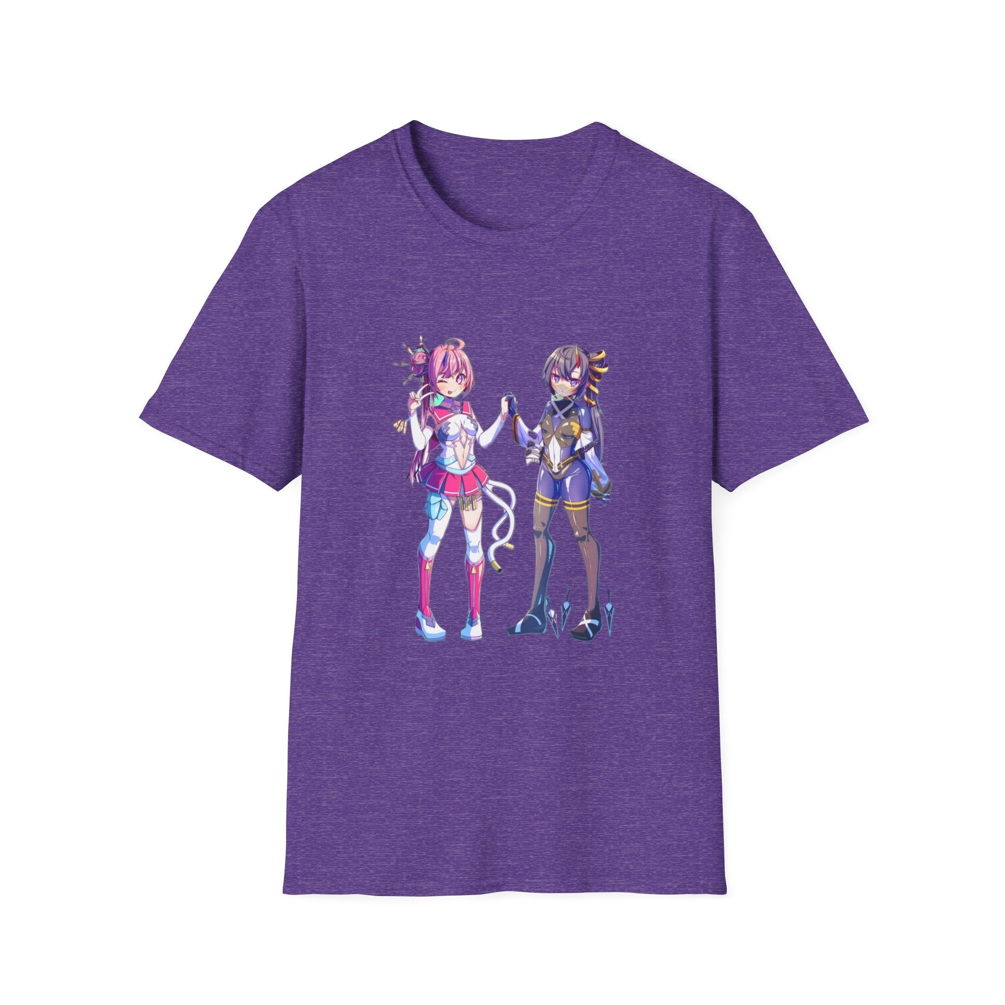 Anime-Inspired lewd Unisex T-Shirt, Cute Graphic Tee, Casual Wear, Gift for Fans, Cosplay Apparel
