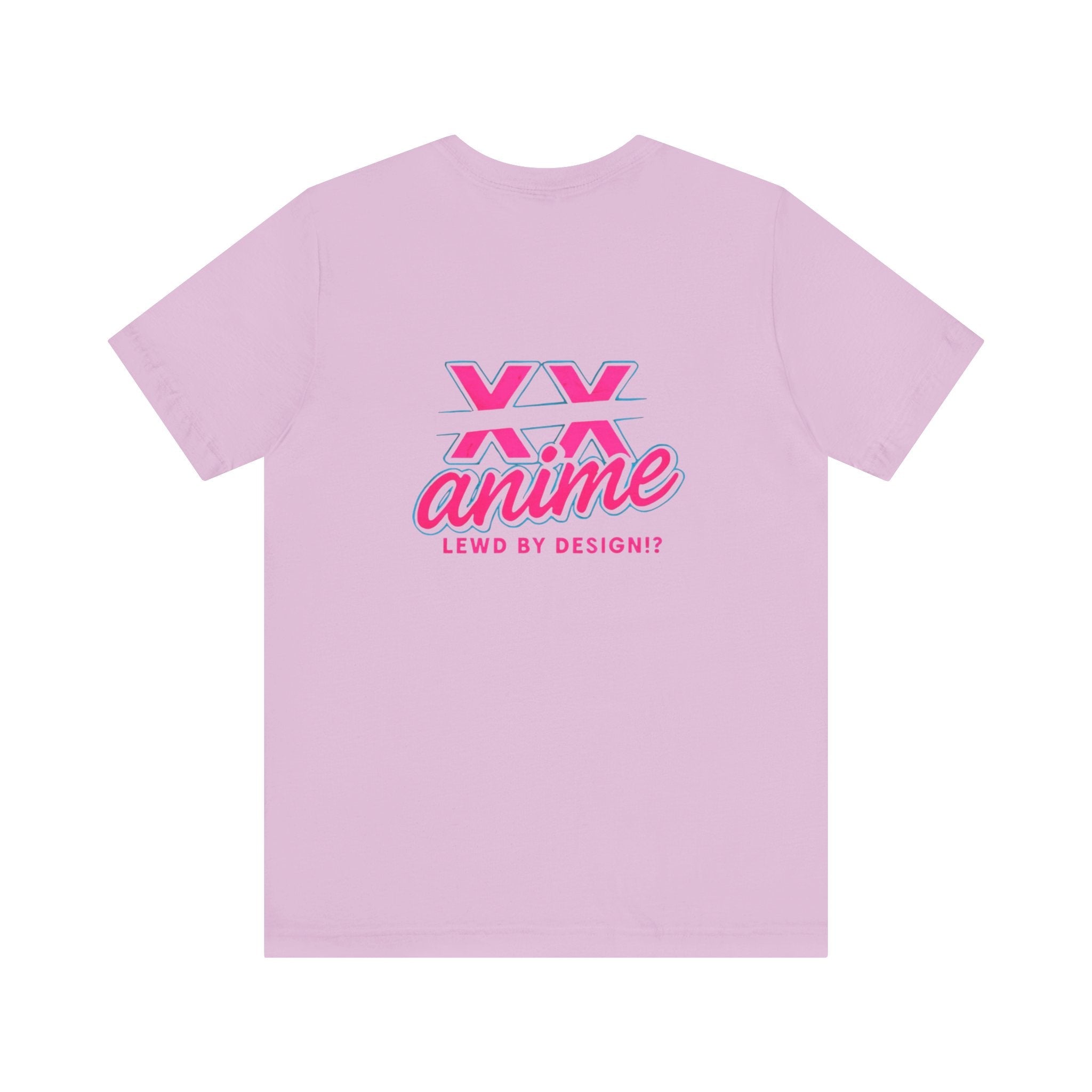 Lewd Anime-Themed Unisex Tee for Fans, Cute Graphic T-Shirt, Comfortable Everyday Wear, Perfect Gift for Anime Lovers, Stylish Casual Top