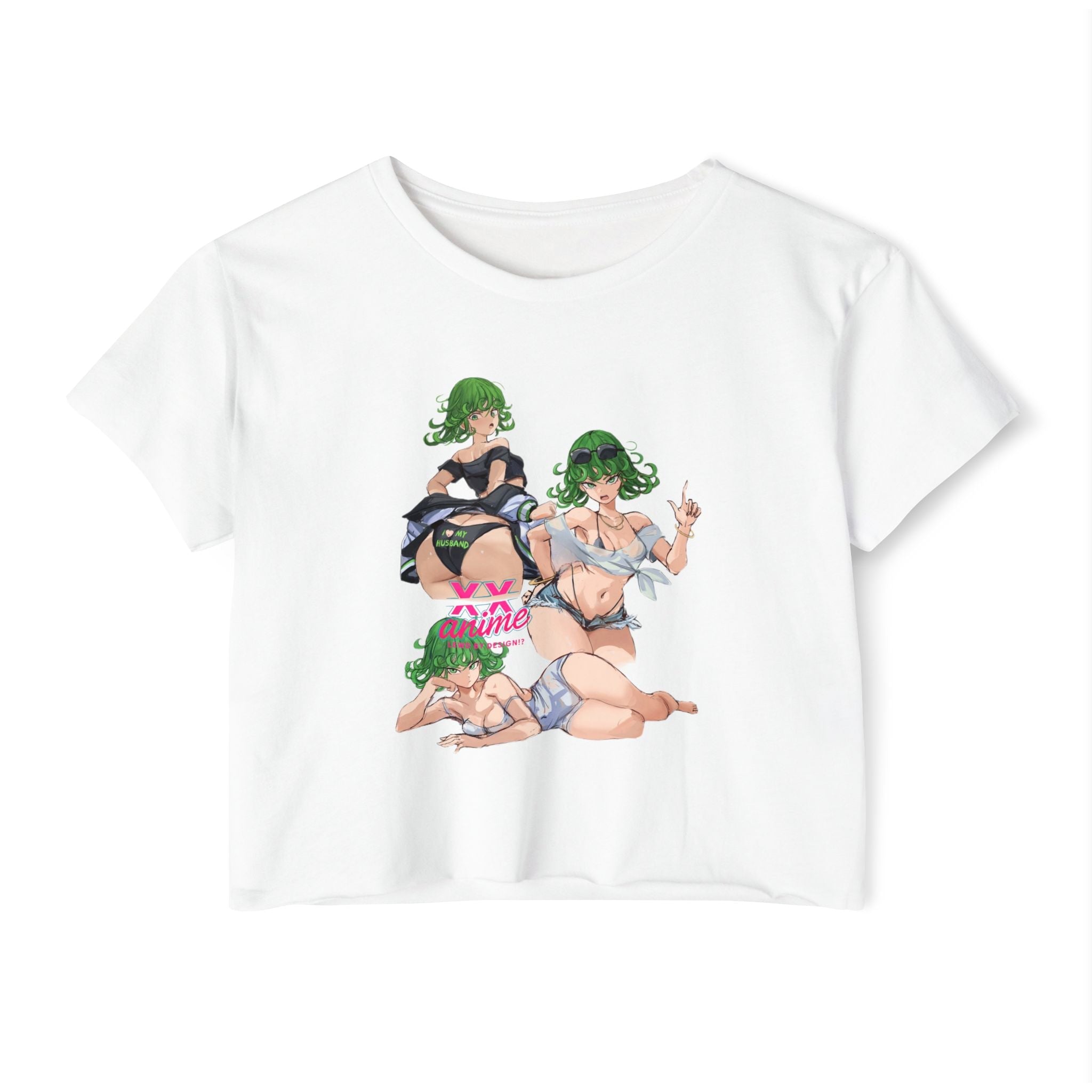 Anime-Inspired Women's Festival Crop Top, Cute Summer Top, Party Wear, Trendy Apparel, Anime Lover Gift, Festival Fashion