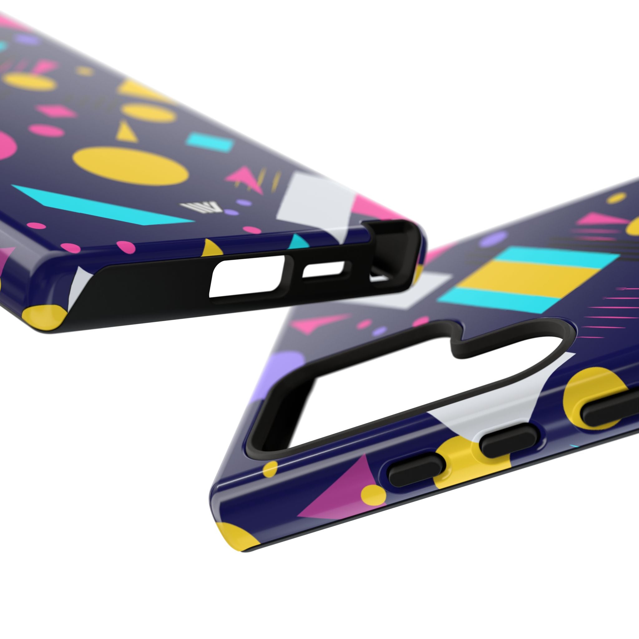 80s / 90s RETRO PATTERN DARK | Tough Phone Case