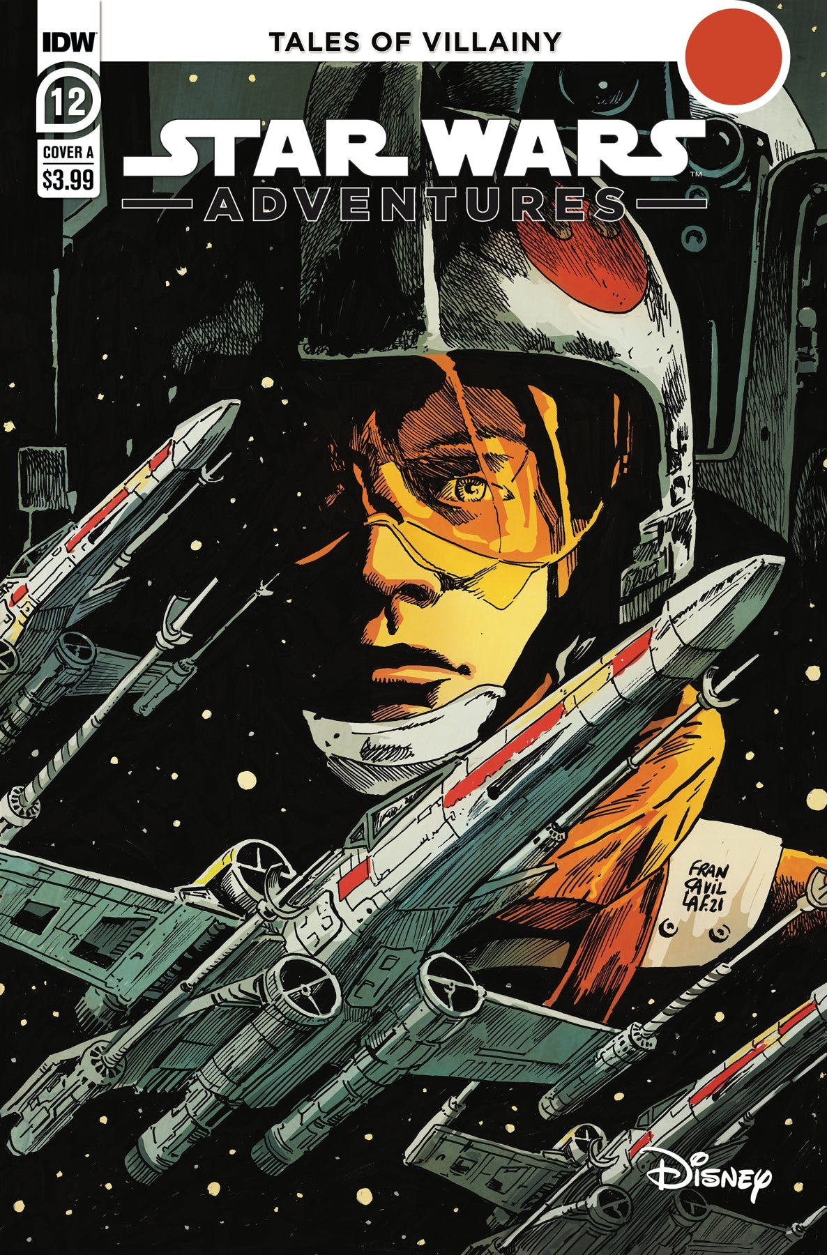 Star Wars Adventures (2021) #12 A Francesco Francavilla Cavan Scott (C: 1-0-0) (11/17/2021) Idw