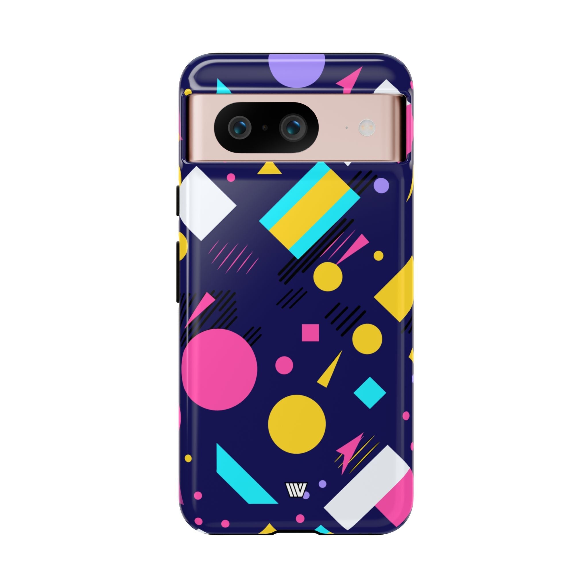 80s / 90s RETRO PATTERN DARK | Tough Phone Case