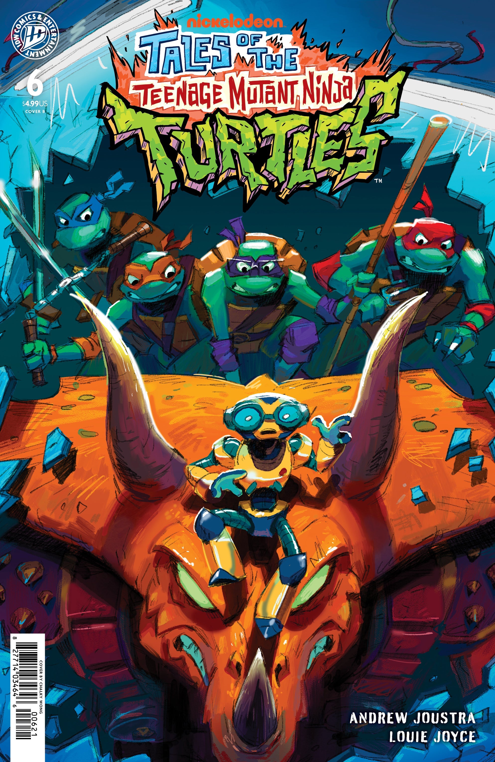 Tales Of The Teenage Mutant Ninja Turtles #6 B Wong (05/20/2026) Idw