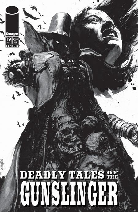 Deadly Tales Of The Gunslinger Spawn #19 B Patric Reynolds B&W Variant (10/07/2026) Image