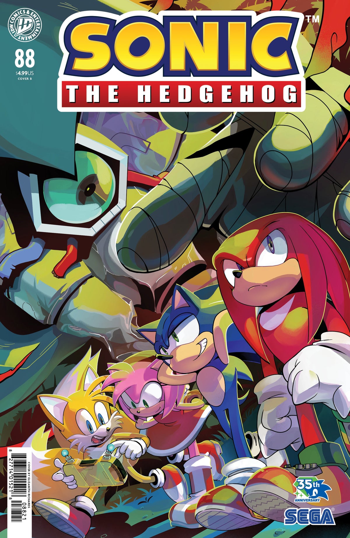 Sonic The Hedgehog #88 B Richards (08/05/2026) Idw
