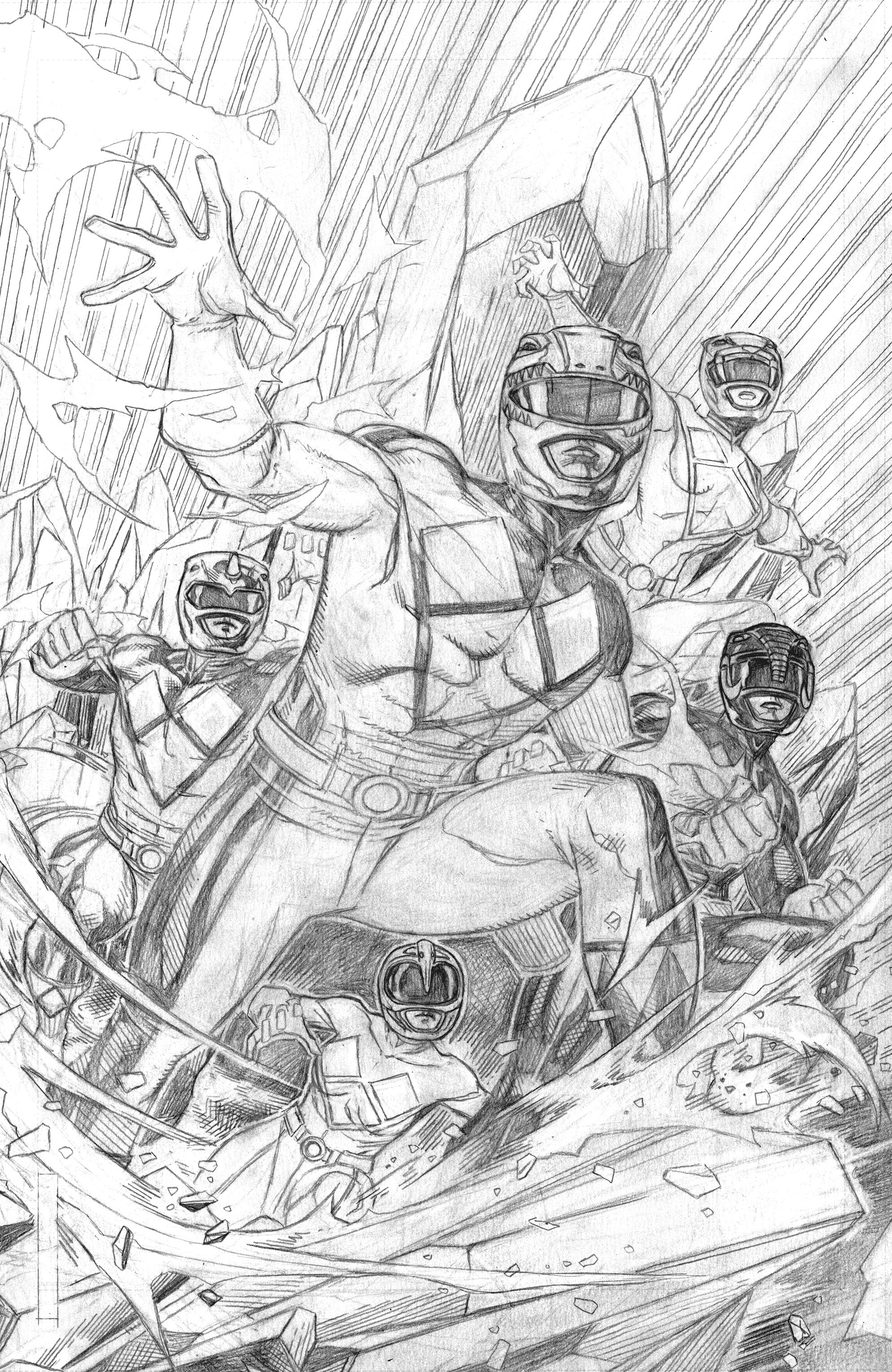 Mighty Morphin Power Rangers (2026) #1 M Unlimited Variant Virgin Cheung (06/03/2026) Boom