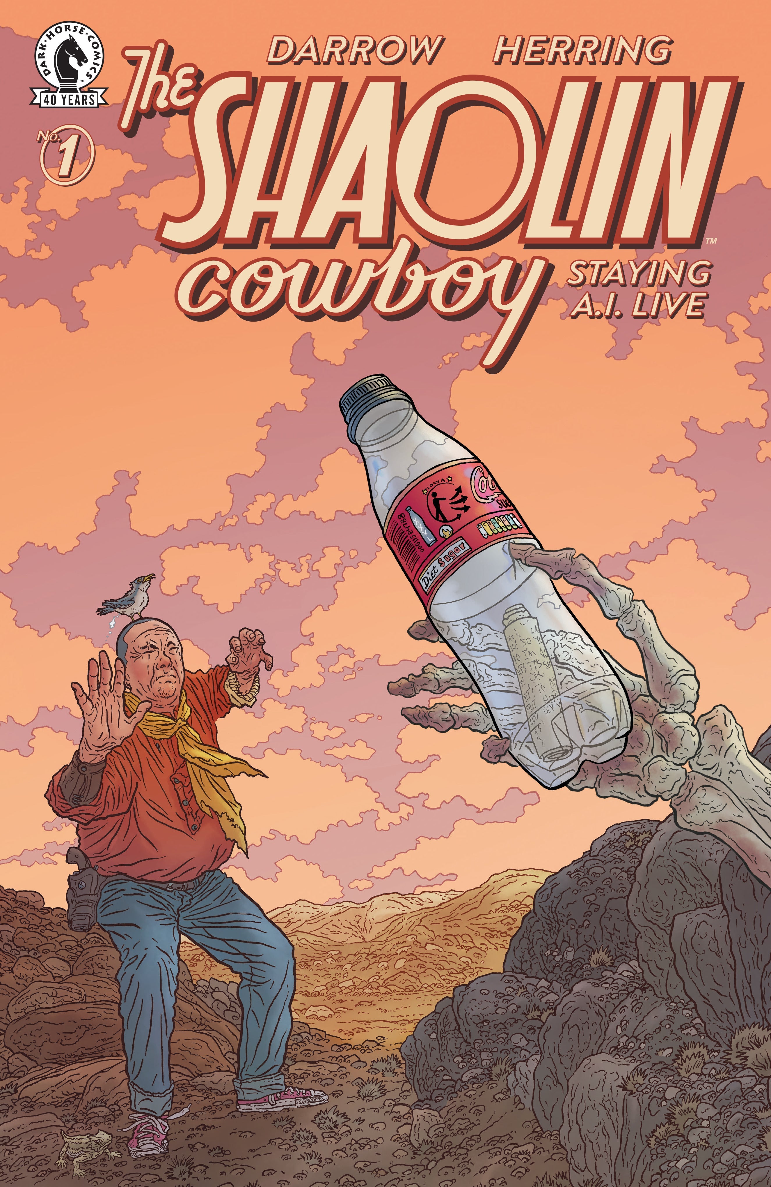 Shaolin Cowboy Staying A.I.Live #1 A Geof Darrow (07/01/2026) Dark Horse