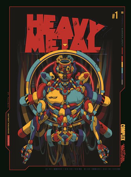 Heavy Metal Magazine #1 Hc Limited Edition (Allocations May Occur) (06/10/2026) Massive Publishing