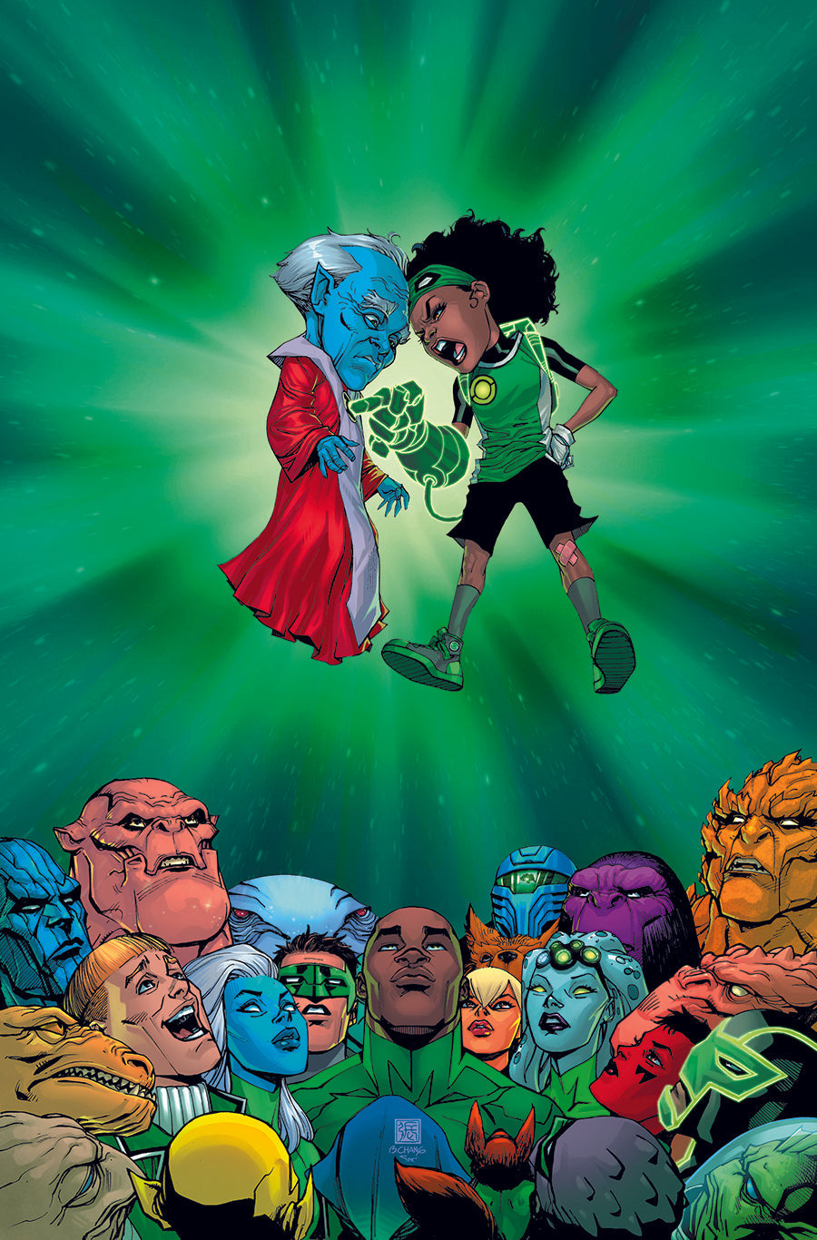 Green Lantern #1 A Bernard Chang Geoffrey Thorne (04/06/2021) Dc