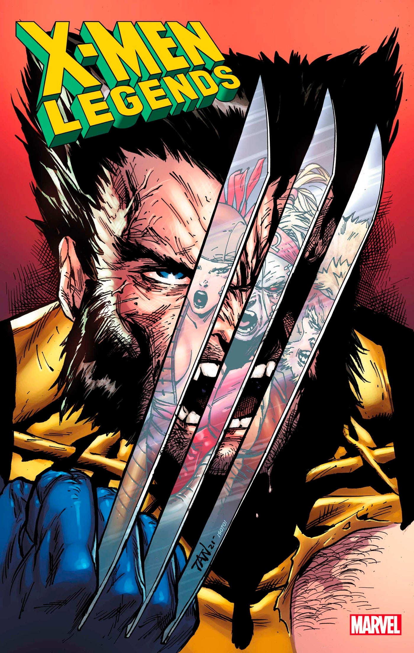 X-Men Legends #9 A Billy Tan Larry Hama Incredible Hulk 340 (11/24/2021) Marvel