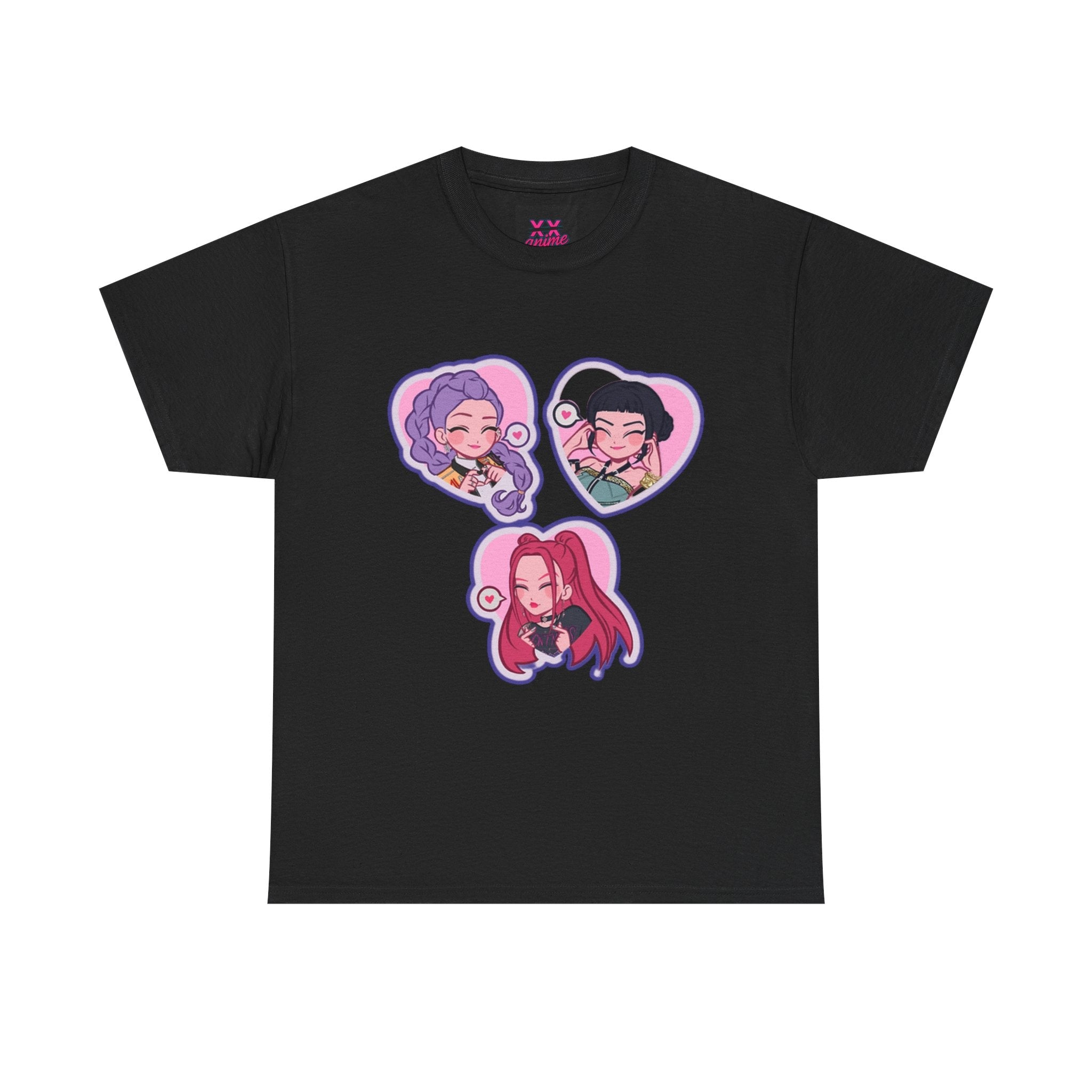 Idol style 1 Cotton Tee | Cute Character Tees, Graphic T-Shirts, Kawaii Apparel, Gift for Friends, Casual Streetwear
