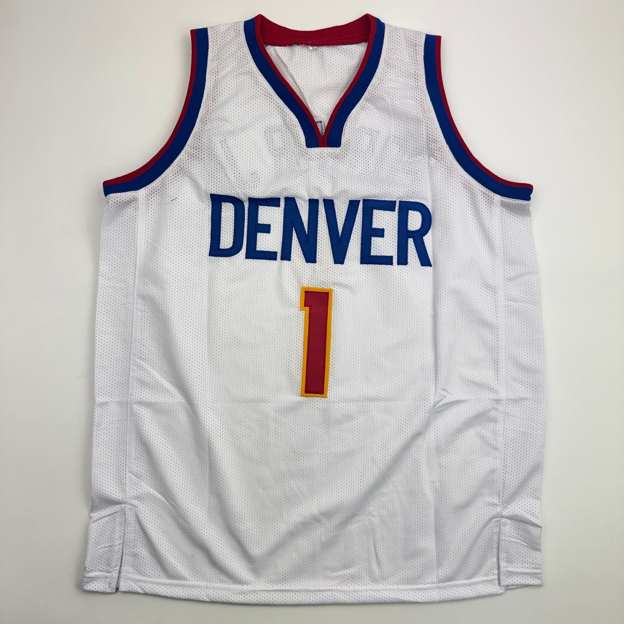 Autographed/Signed Michael Porter Jr. Denver White Basketball Jersey JSA COA