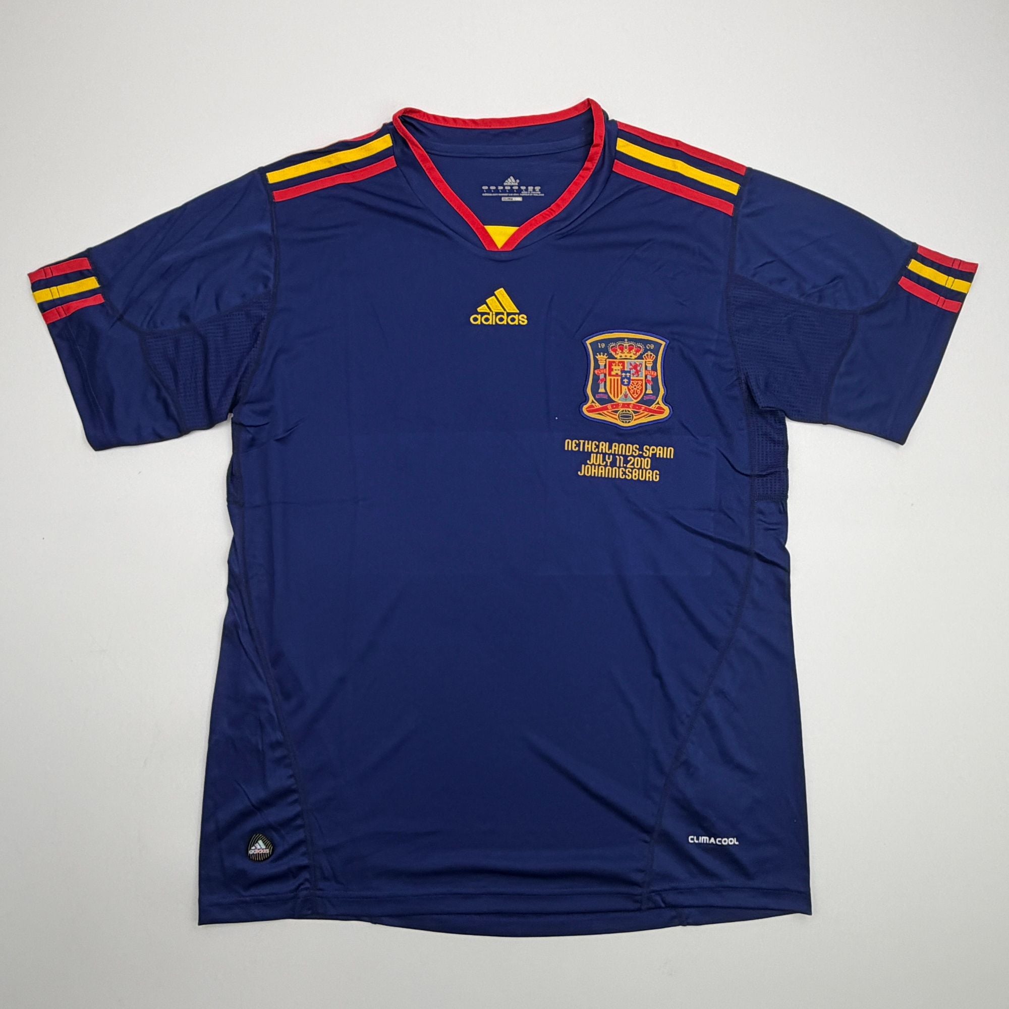 Autographed/Signed Pedro Spain Blue Soccer Futbol Jersey Beckett BAS COA