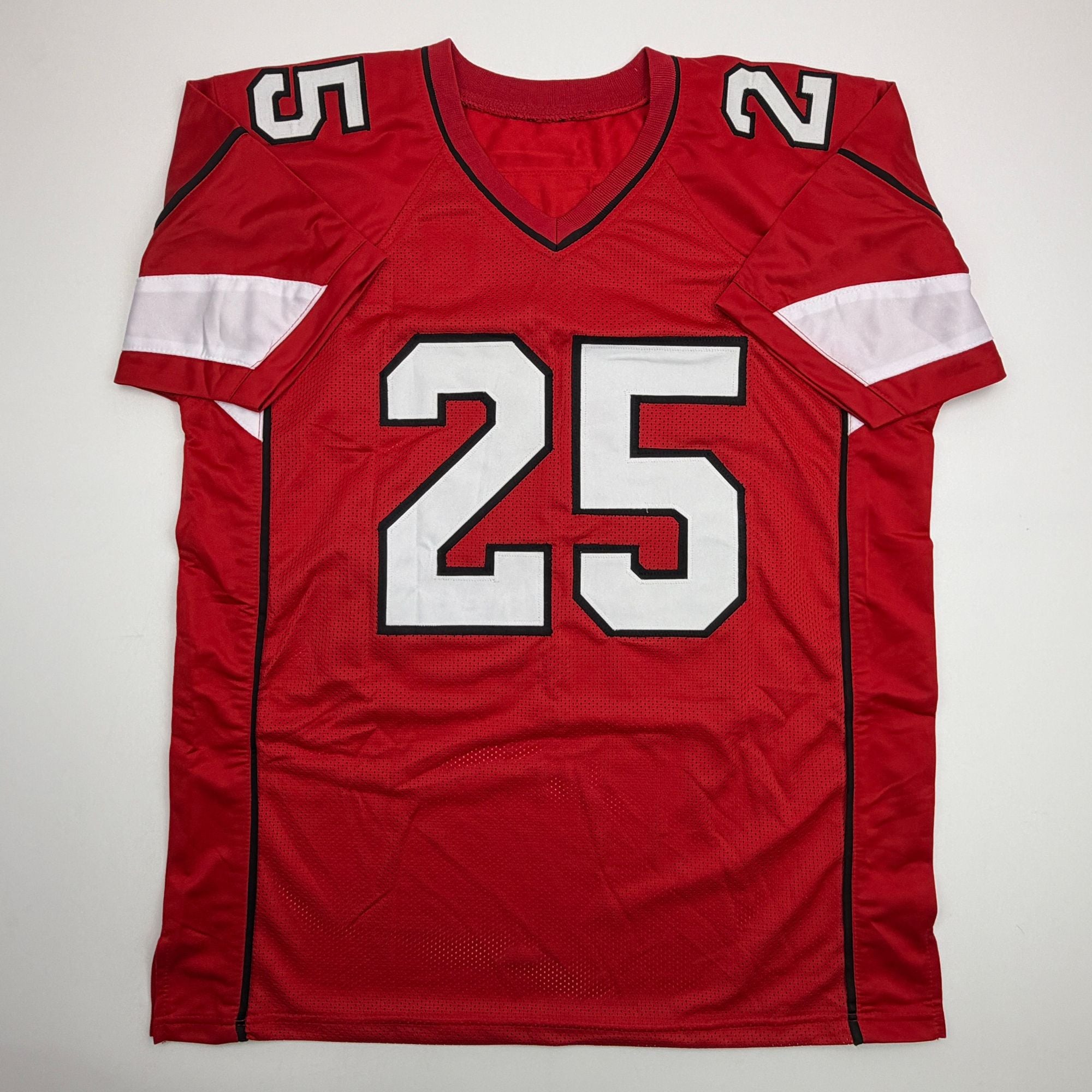 Autographed/Signed Zaven Collins Arizona Red Football Jersey Beckett BAS COA