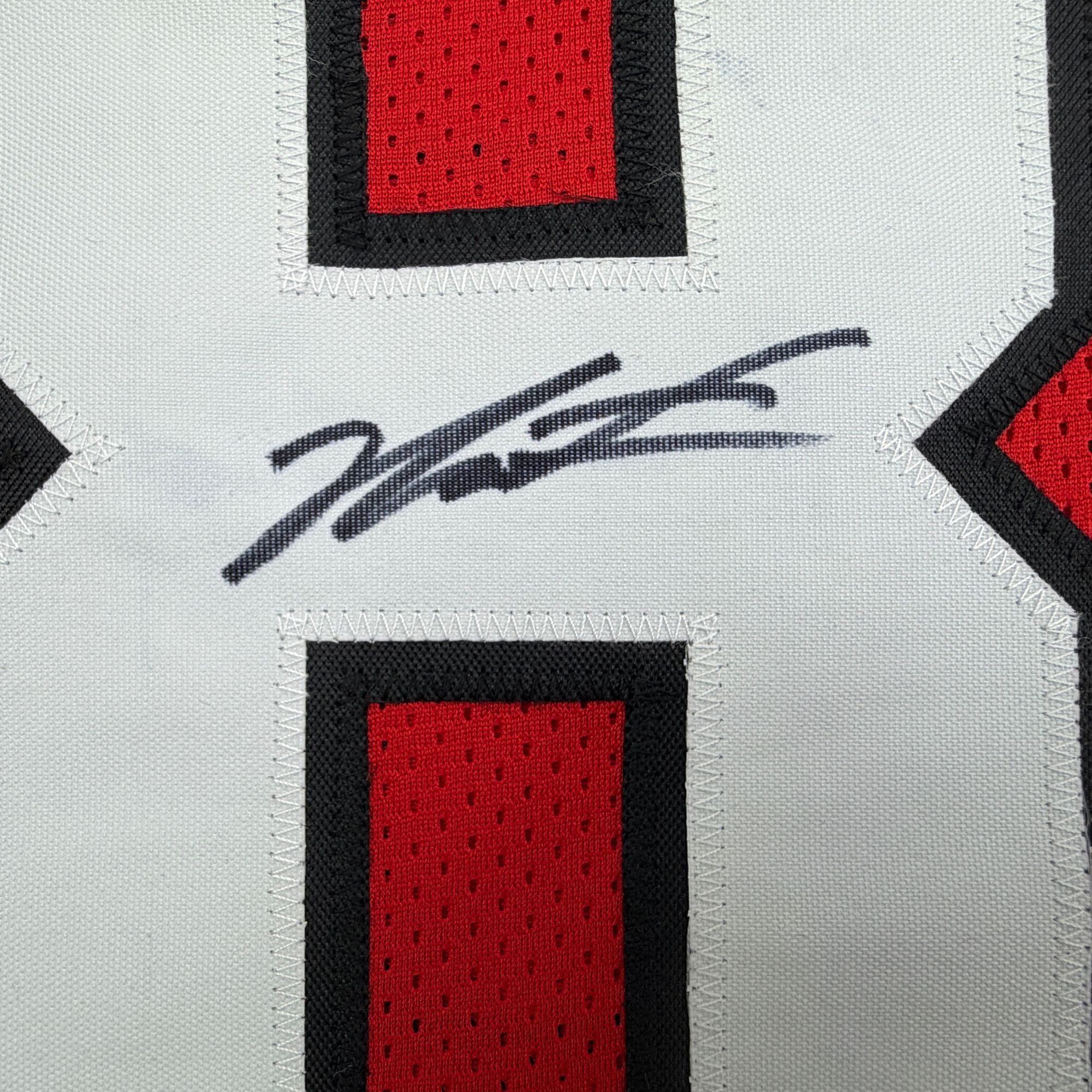 Autographed/Signed Jalen Carter Georgia Red College Football Jersey JSA COA