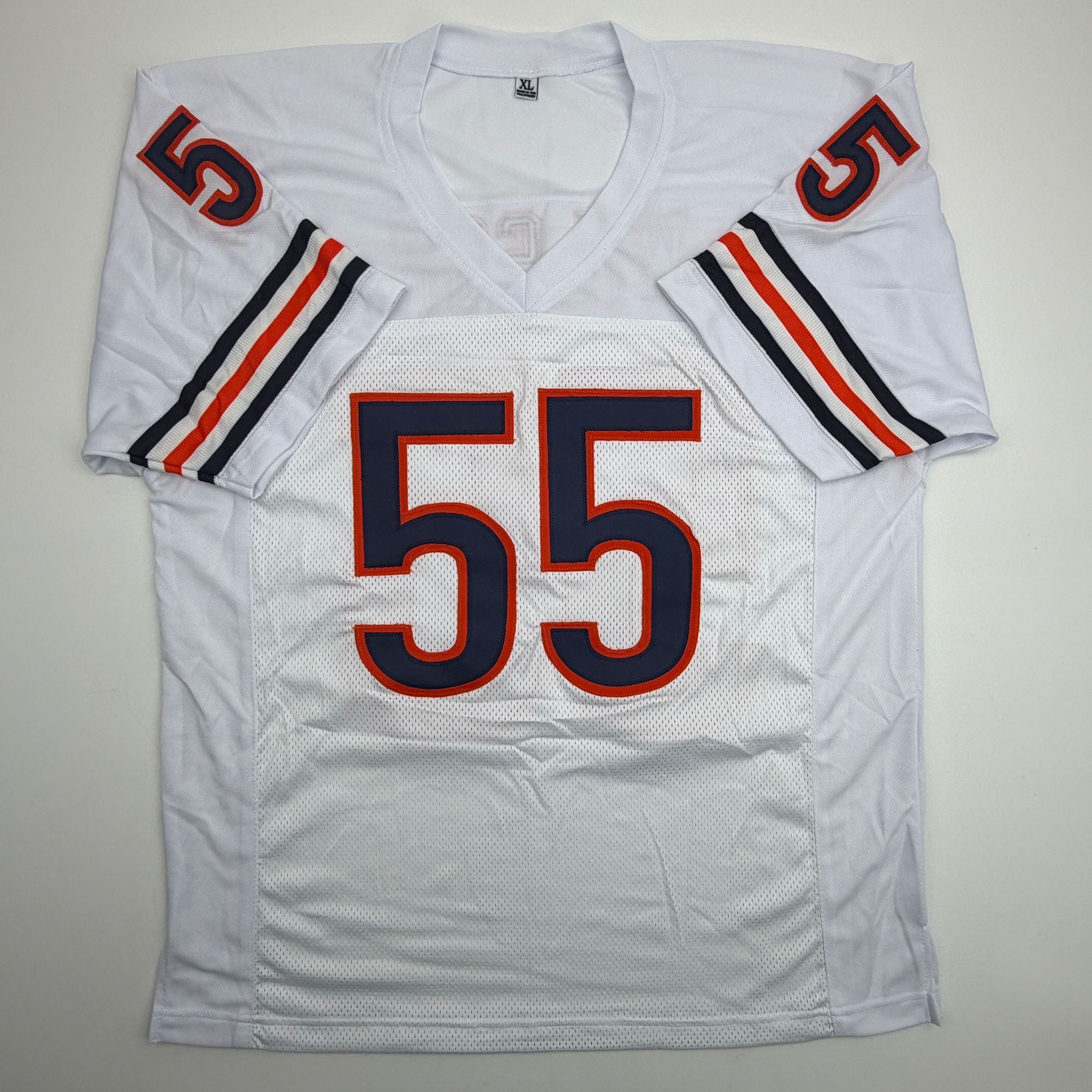 Autographed/Signed Otis Wilson Chicago White Football Jersey Beckett BAS COA
