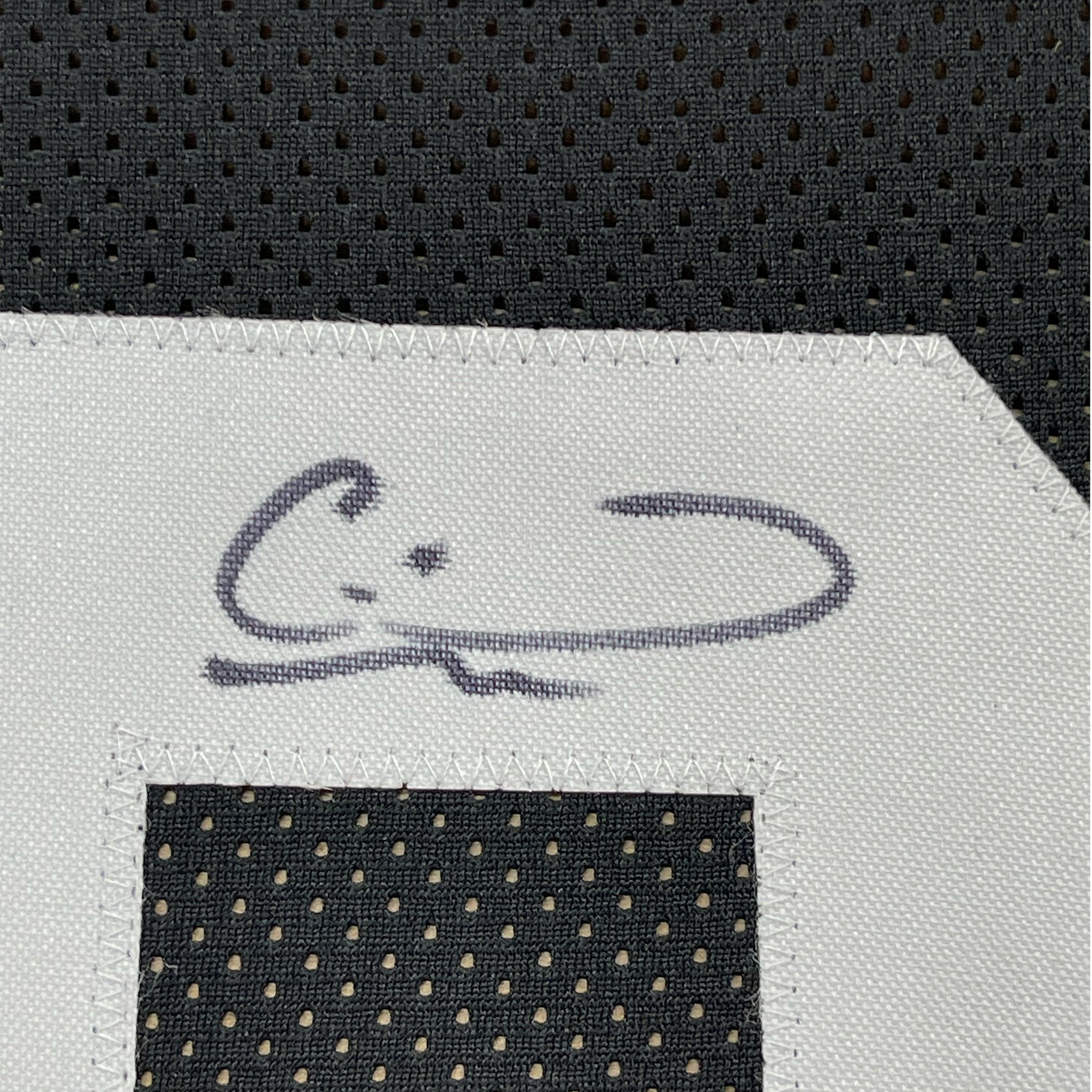 Framed Autographed/Signed Calvin Ridley 35x39 Jacksonville Black Football Jersey Beckett BAS COA