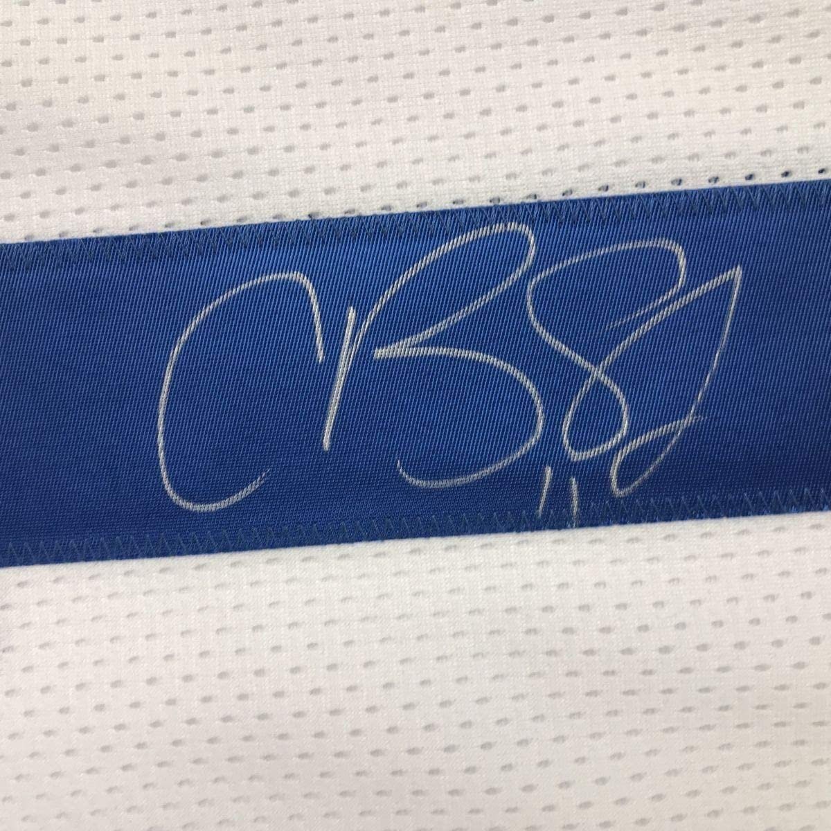 Framed Autographed/Signed Cole Beasley 35x39 Dallas White Football Jersey JSA COA