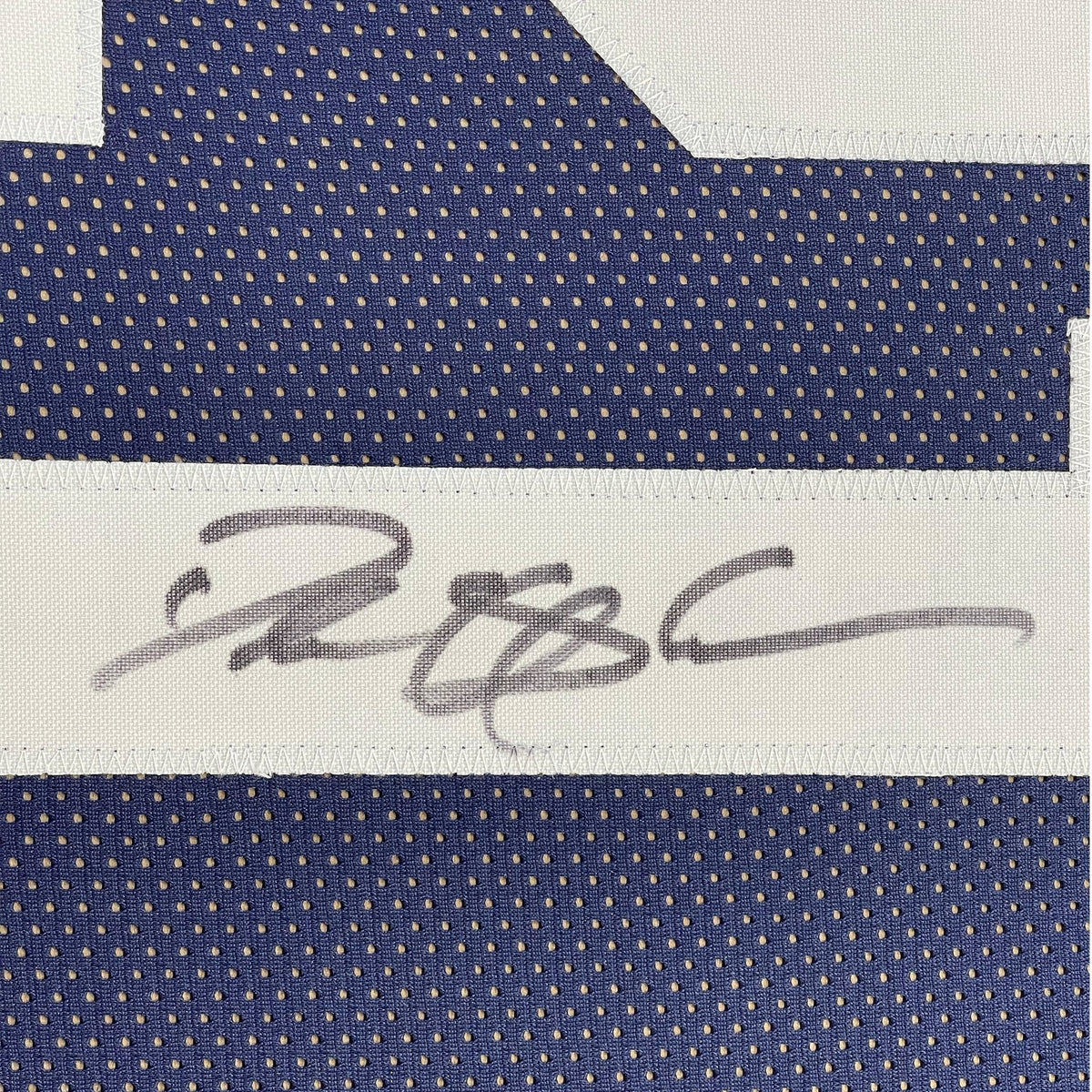 Framed Autographed/Signed Deion Sanders 35x39 Dallas Thanksgiving Day Football Jersey Beckett BAS COA