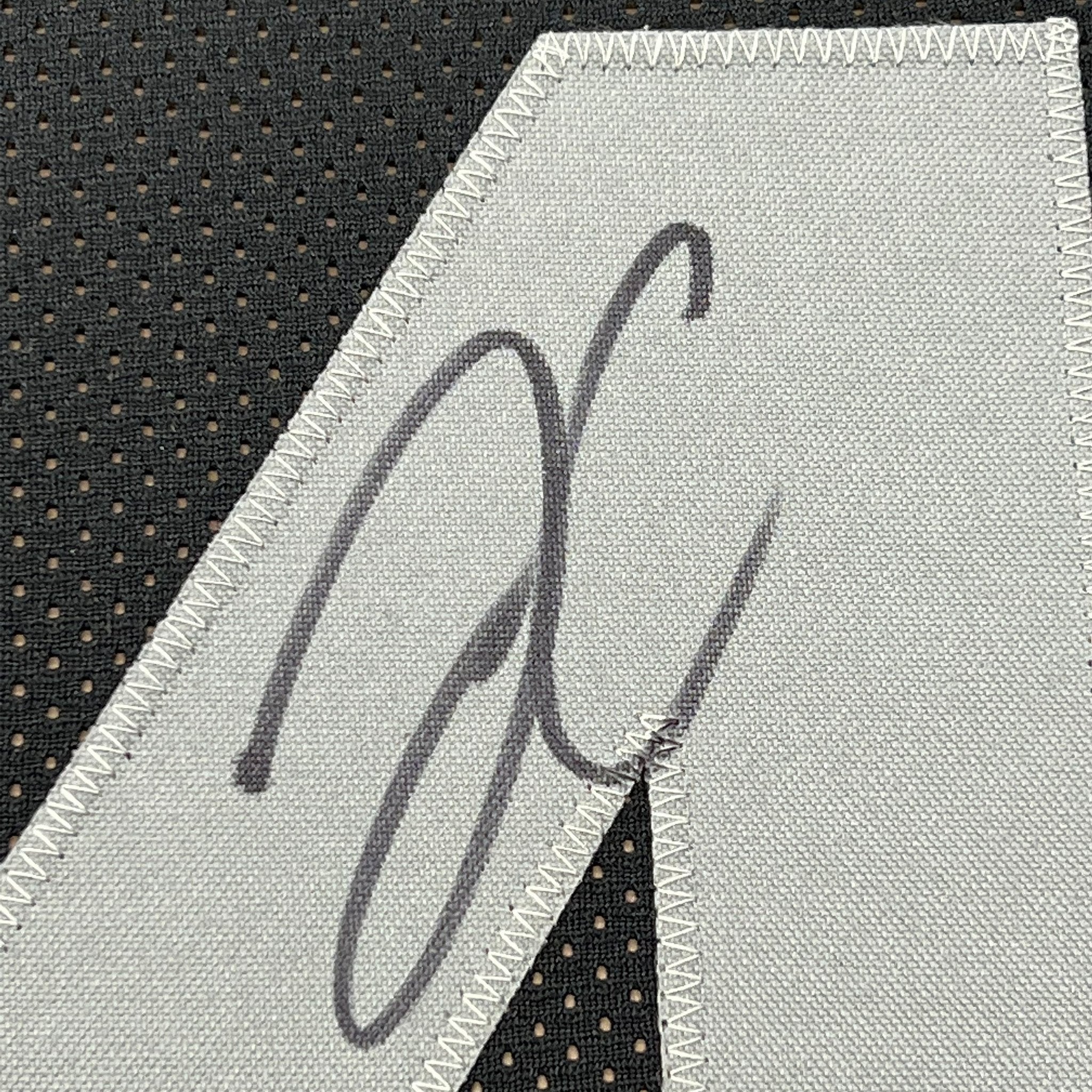 Framed Autographed/Signed Derek Carr 35x39 Las Vegas Oakland Black Football Jersey JSA COA