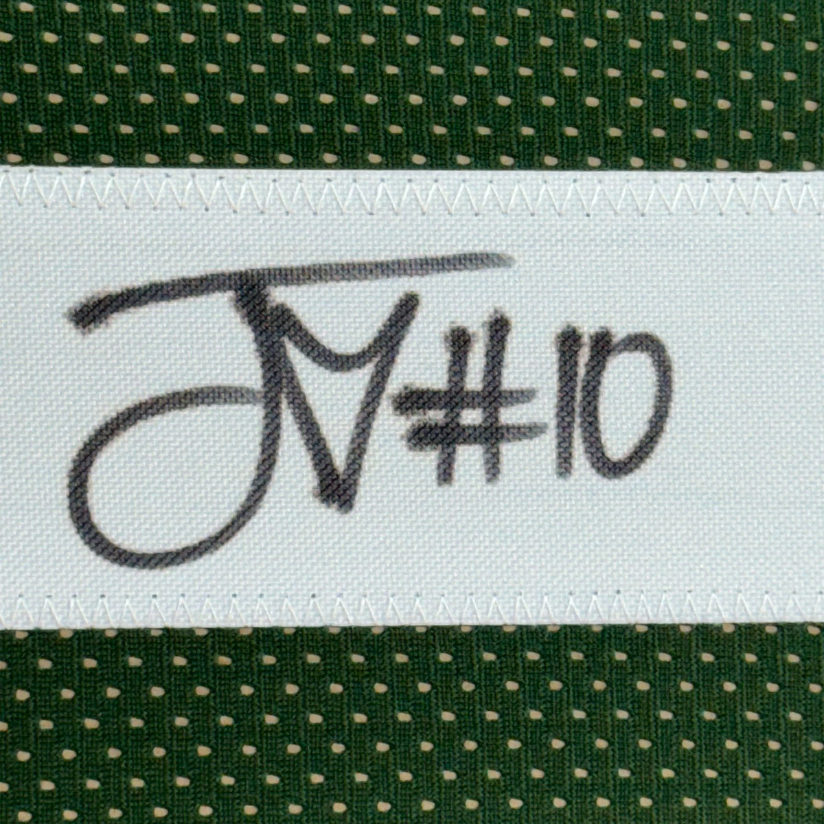 Framed Autographed/Signed Jordan Love 35x39 Green Bay Green Football Jersey Beckett BAS COA