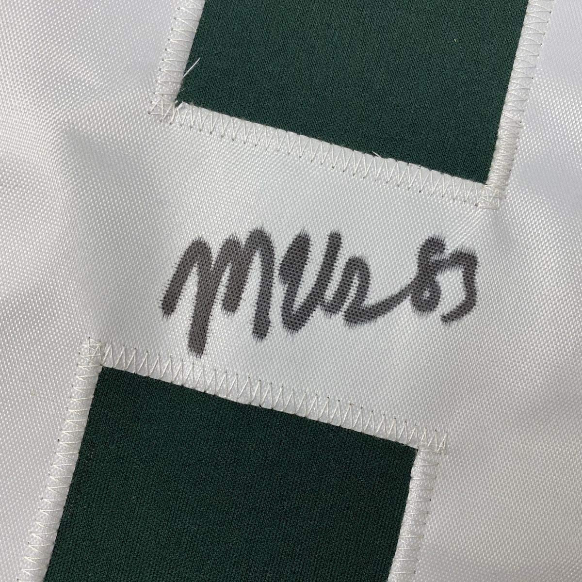 Framed Autographed/Signed Marquez Valdes-Scantling 35x39 Green Bay Green Football Jersey JSA COA